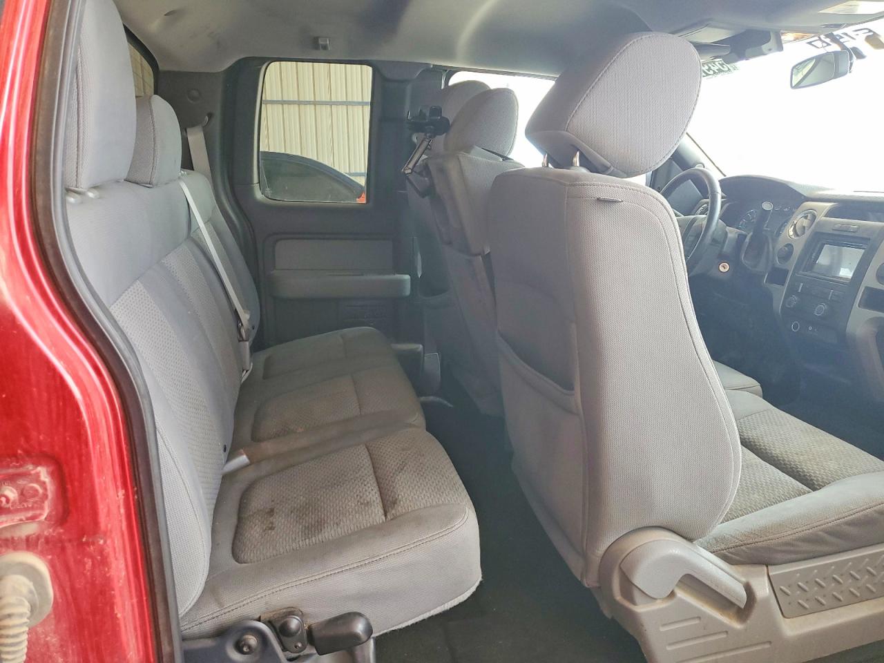 2012 Ford F150 Super Cab Red vin: 1FTFX1EF6CFA58768