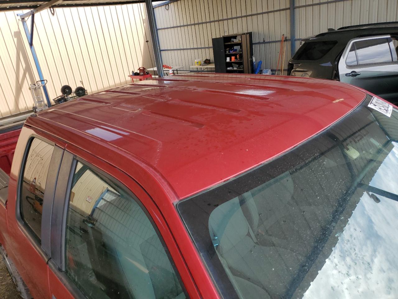 2012 Ford F150 Super Cab Red vin: 1FTFX1EF6CFA58768 Damage: Roof, Chipped, 4