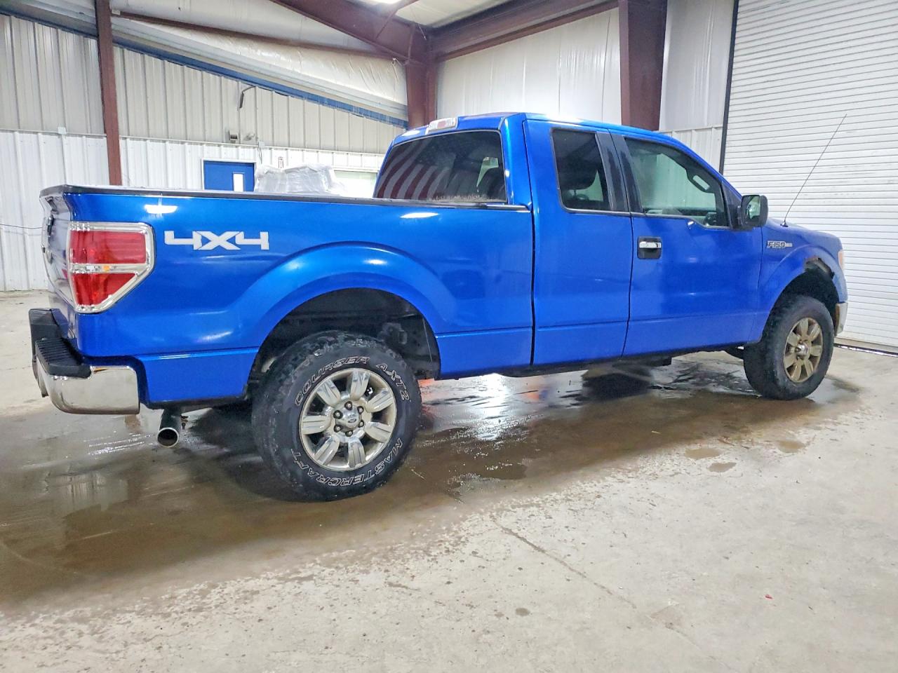 2012 Ford F150 Super Cab Синий vin: 1FTFX1EF6CFB33453