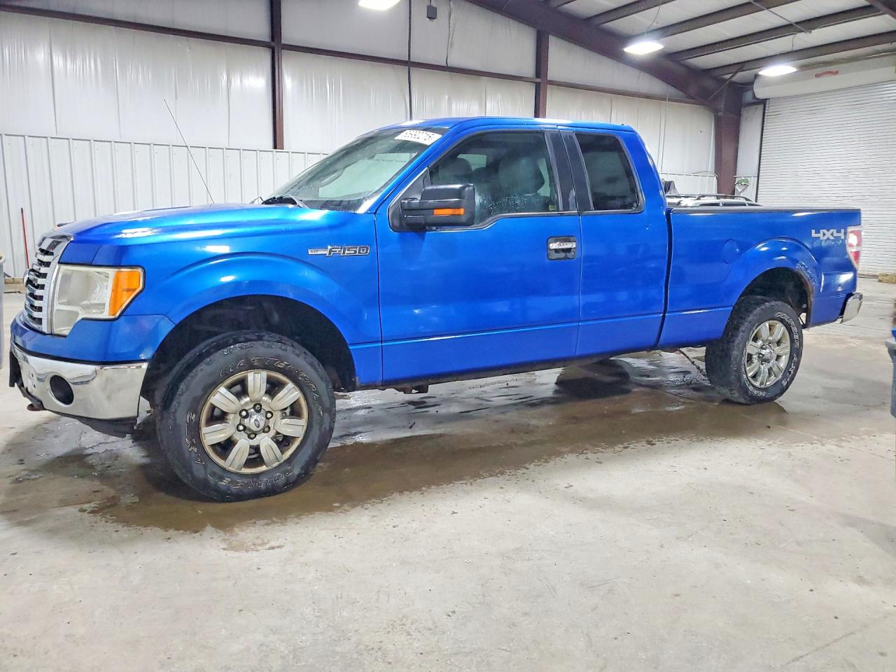 2012 Ford F150 Super Cab Синий vin: 1FTFX1EF6CFB33453
