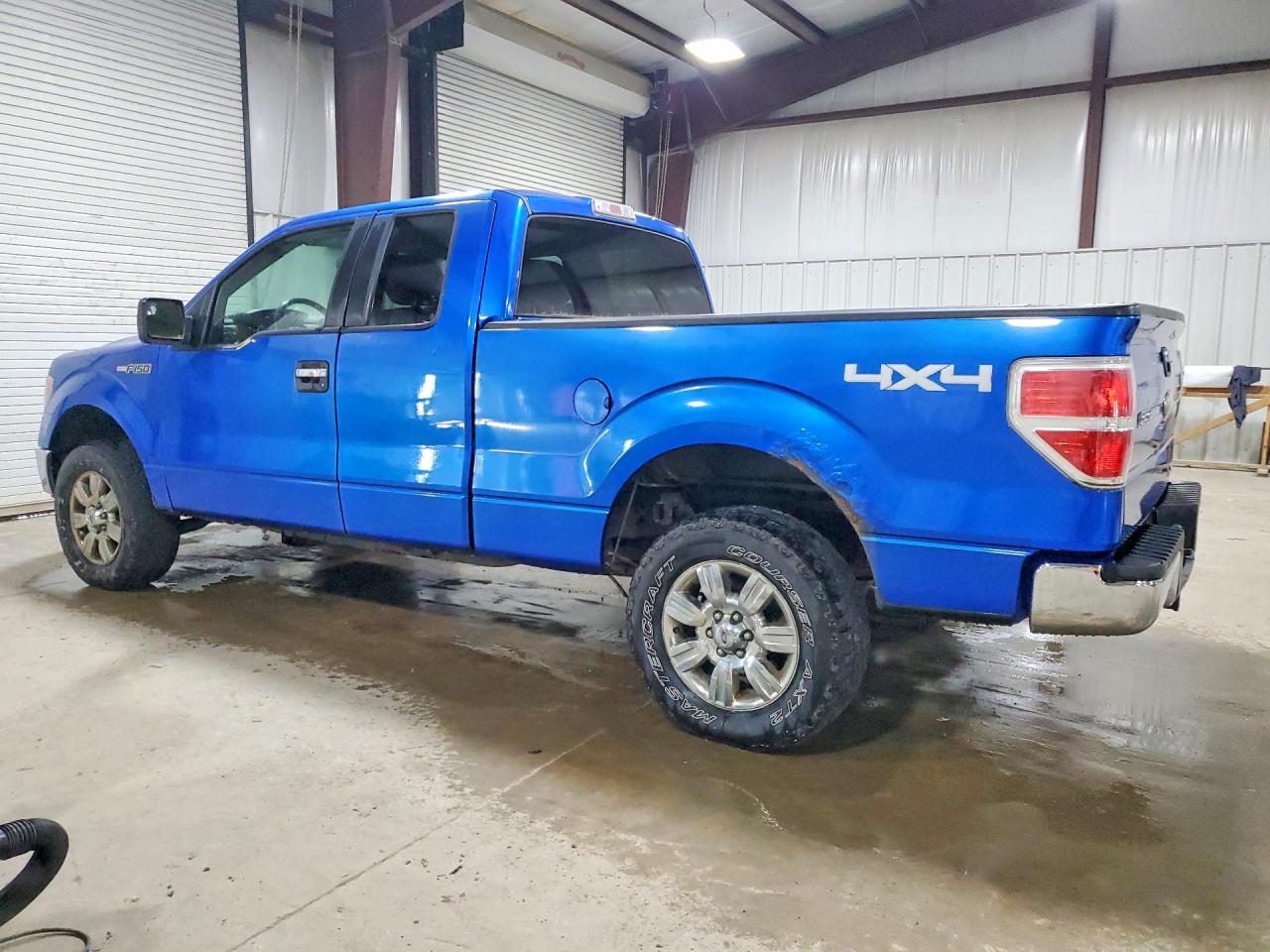 2012 Ford F150 Super Cab Синий vin: 1FTFX1EF6CFB33453