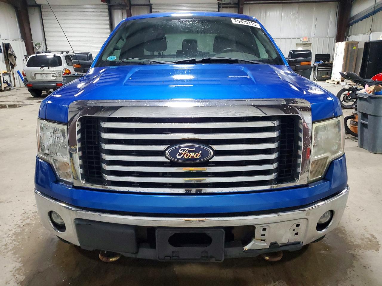 2012 Ford F150 Super Cab Синий vin: 1FTFX1EF6CFB33453