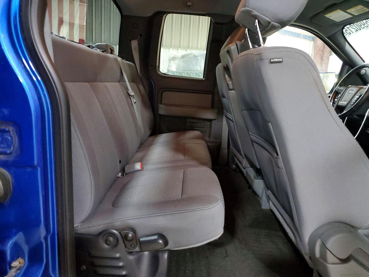 2012 Ford F150 Super Cab Синий vin: 1FTFX1EF6CFB33453