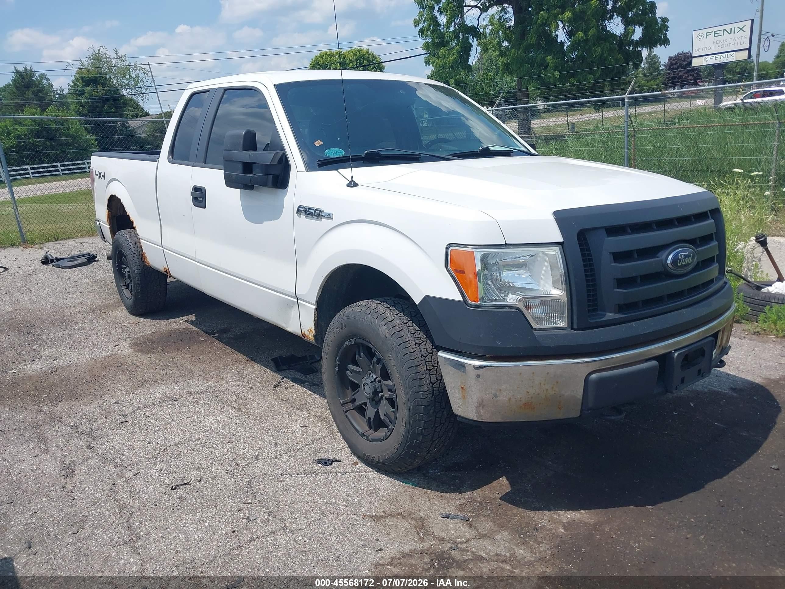 2012 Ford F-150 Fx4/lariat/stx/xl/xlt White vin: 1FTFX1EF6CFC40731
