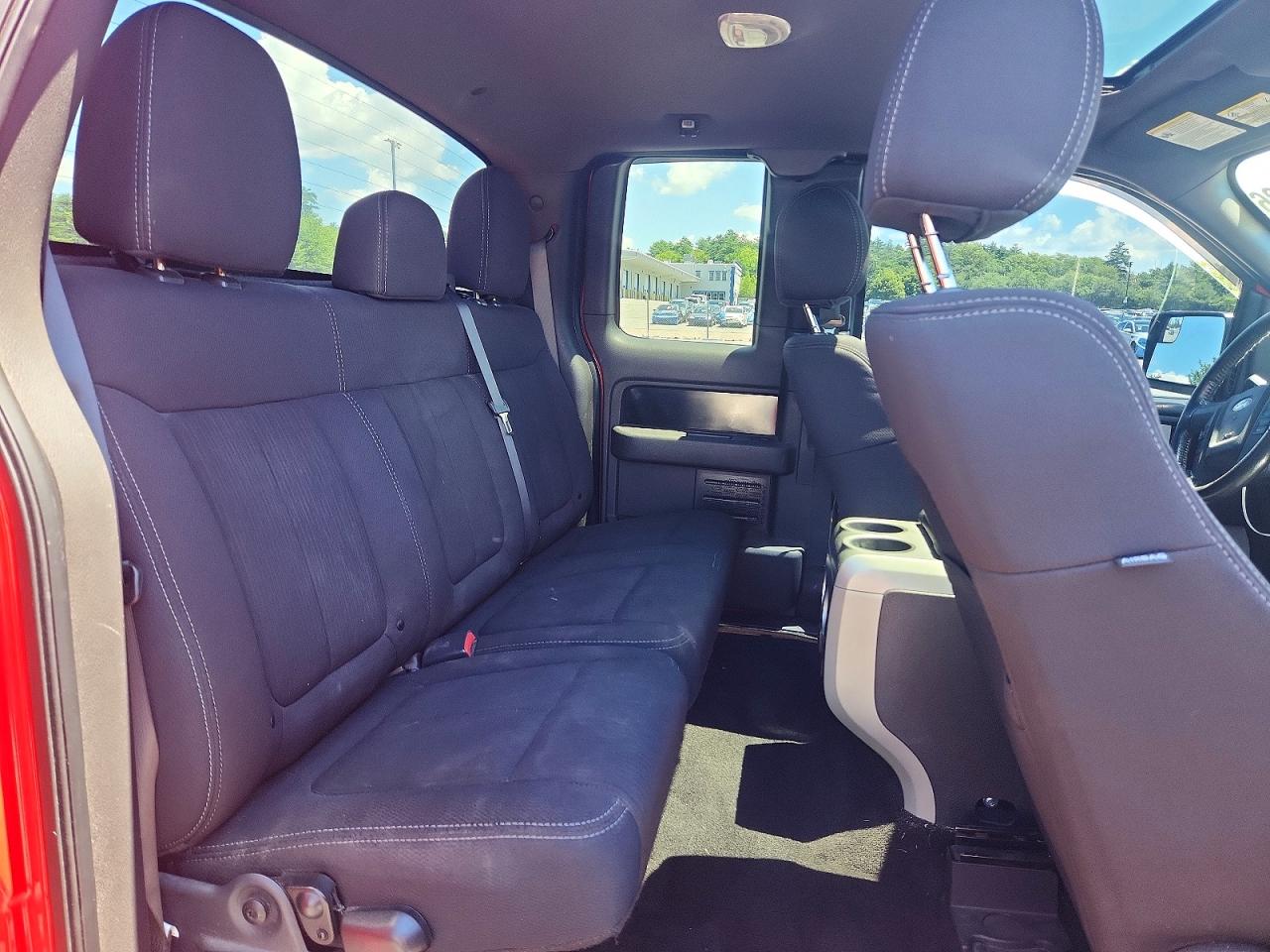 2012 Ford F150 Super Cab Red vin: 1FTFX1EF6CFC46285