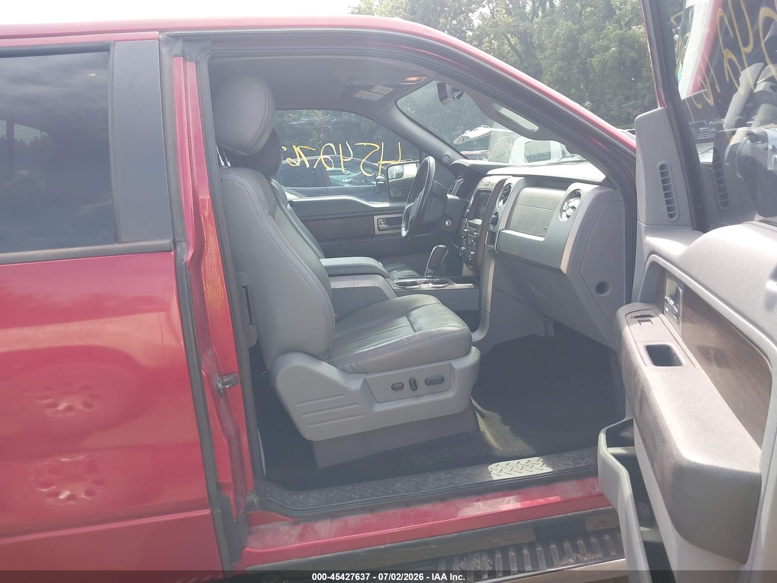 2013 Ford F-150 Fx4/lariat/stx/xl/xlt Red vin: 1FTFX1EF6DFA67620