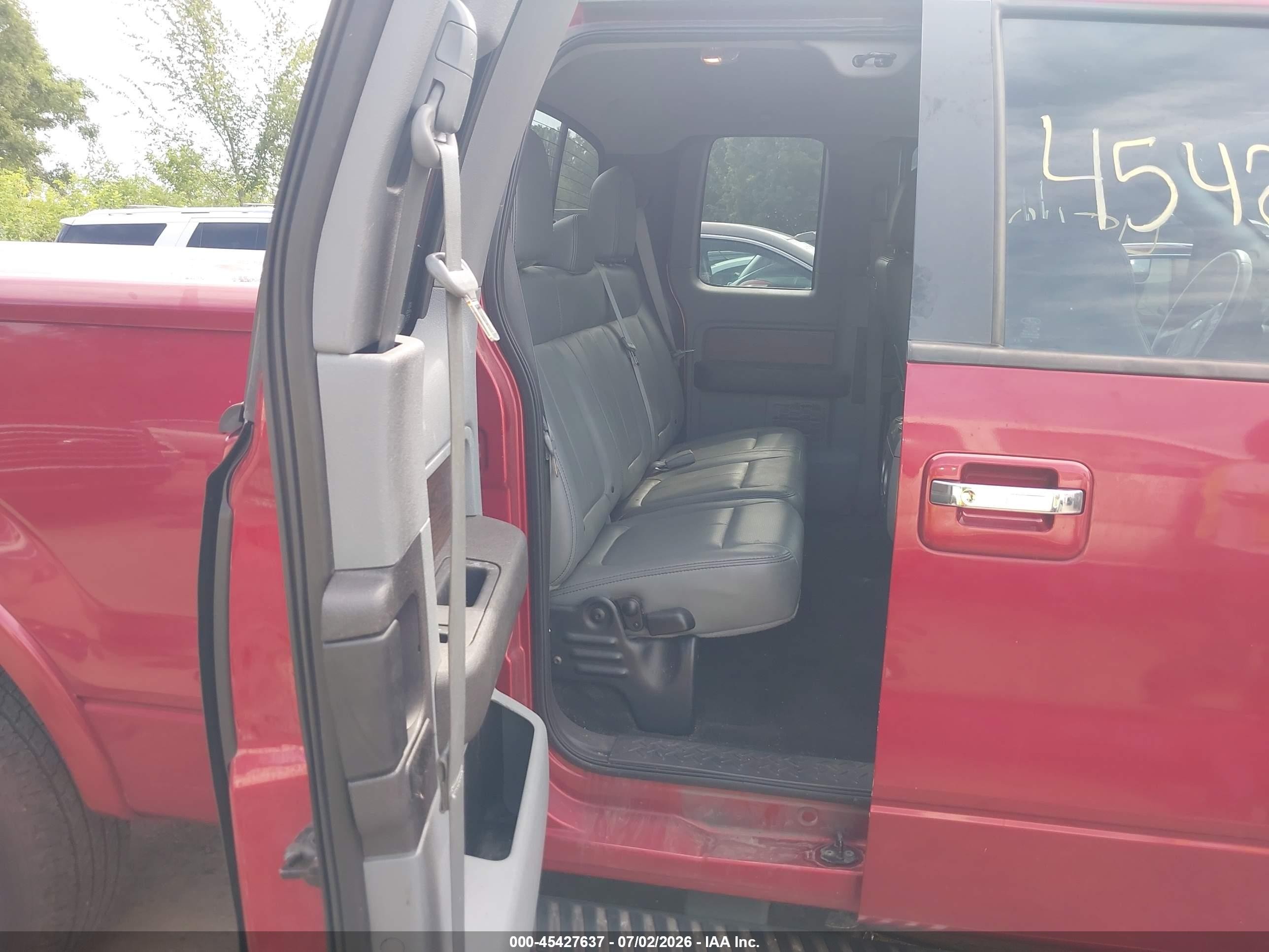2013 Ford F-150 Fx4/lariat/stx/xl/xlt Red vin: 1FTFX1EF6DFA67620