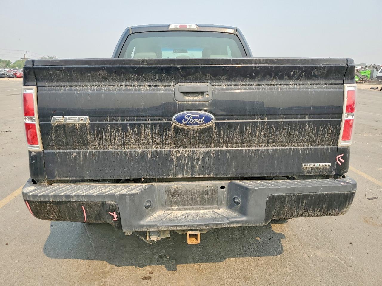 2013 Ford F150 Super Cab Black vin: 1FTFX1EF6DFC88635