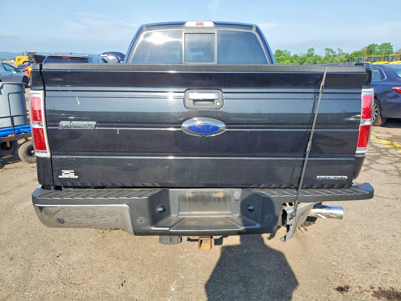 2013 Ford F150 Super Cab Black vin: 1FTFX1EF6DFD61437