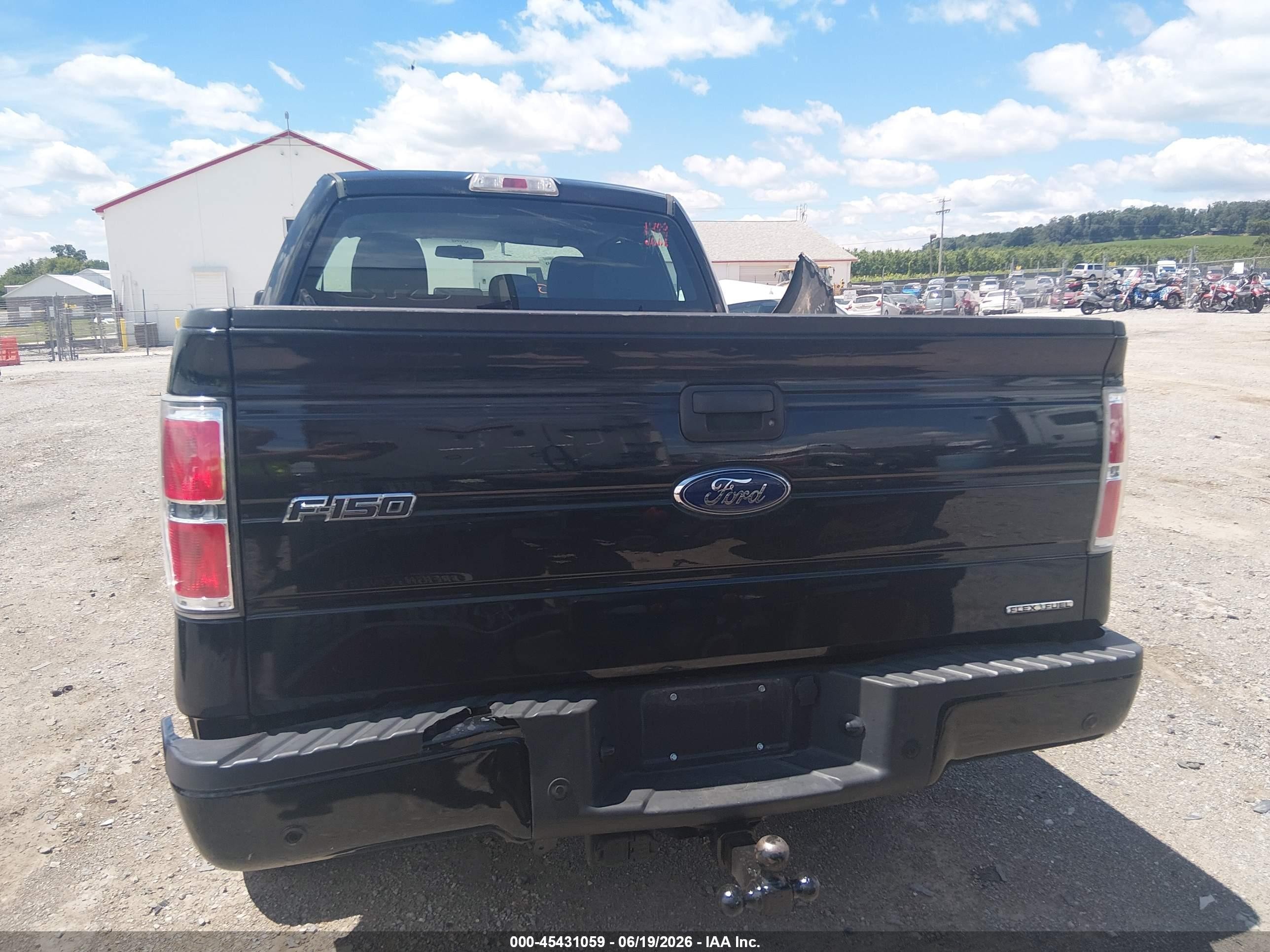 2014 Ford F-150 Fx4/lariat/stx/xl/xlt Black vin: 1FTFX1EF6EFC07084