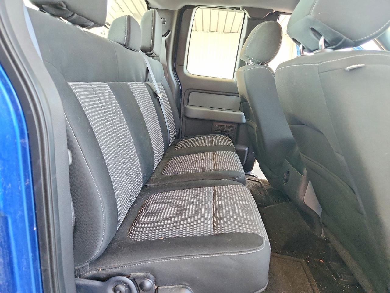 2014 Ford F150 Super Cab Blue vin: 1FTFX1EF6EFC30655