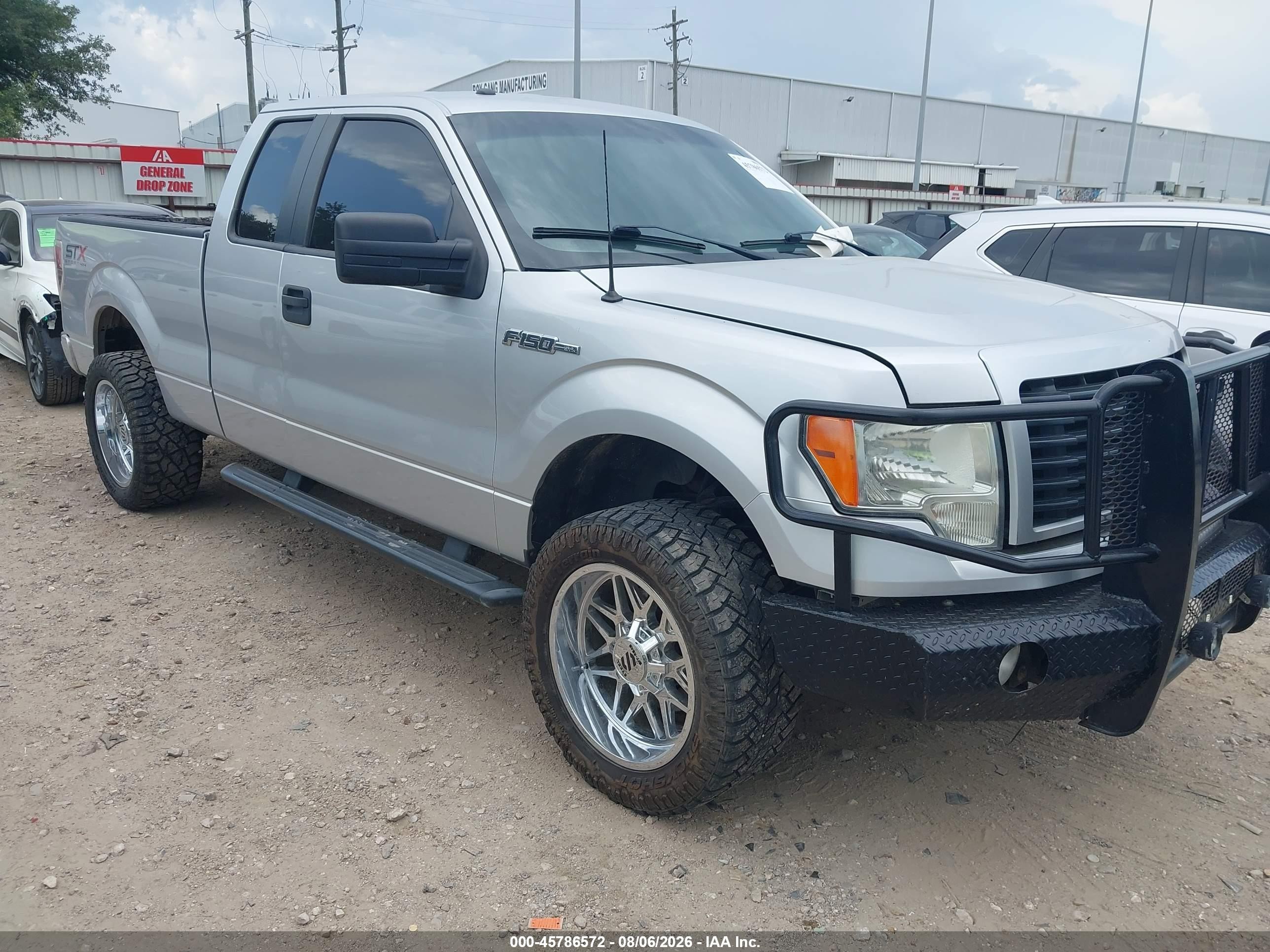 2014 Ford F-150 Stx Silver vin: 1FTFX1EF6EFC62280
