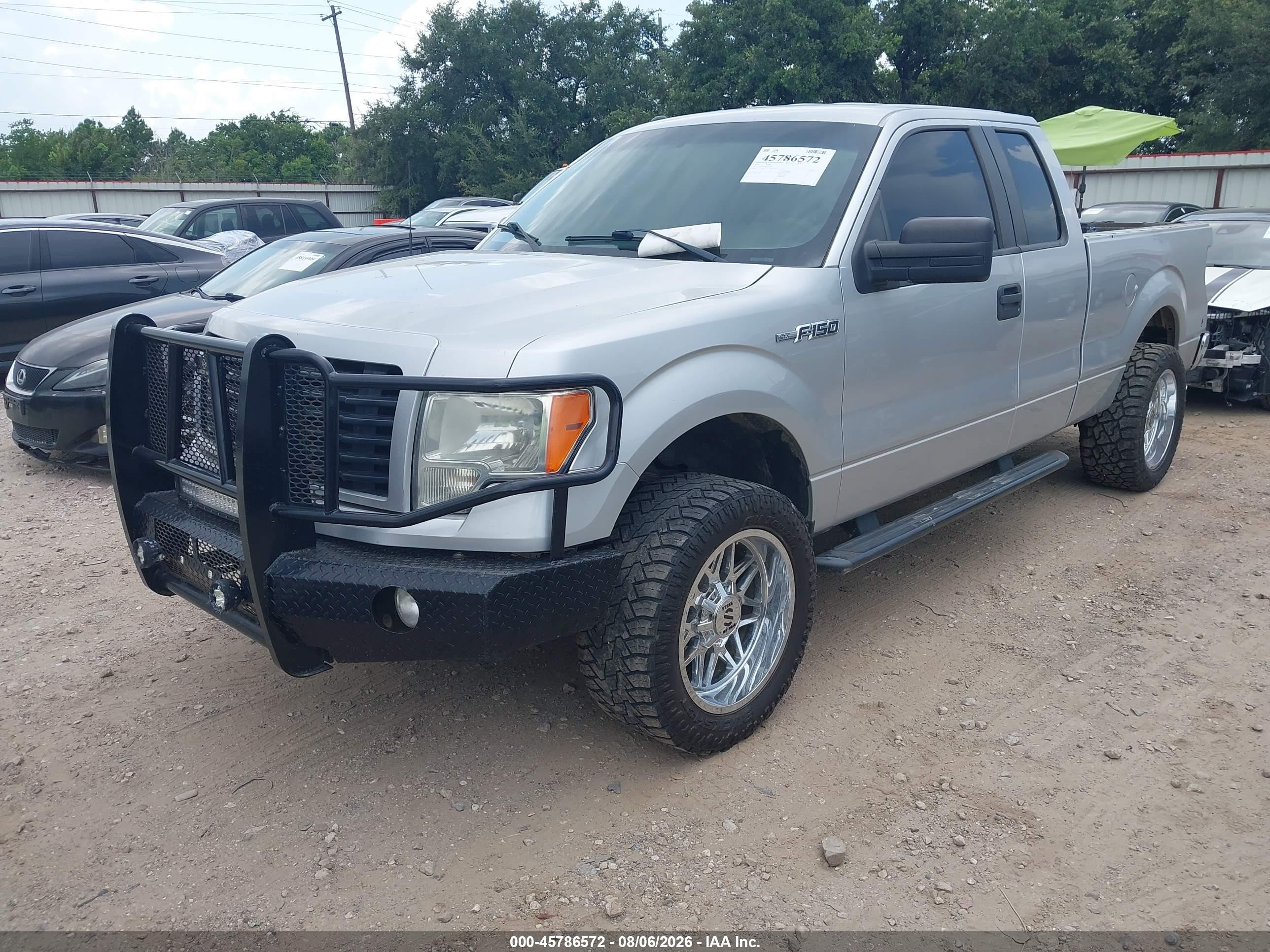 2014 Ford F-150 Stx Silver vin: 1FTFX1EF6EFC62280