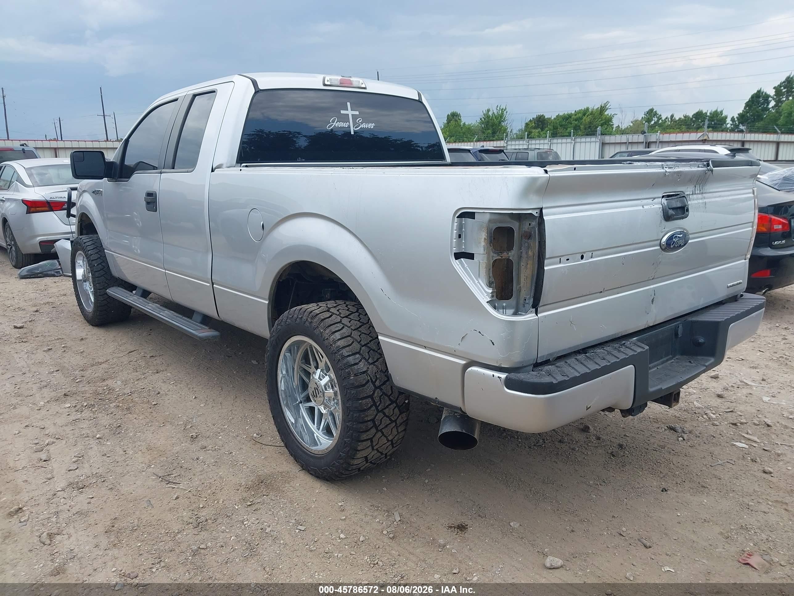 2014 Ford F-150 Stx Silver vin: 1FTFX1EF6EFC62280