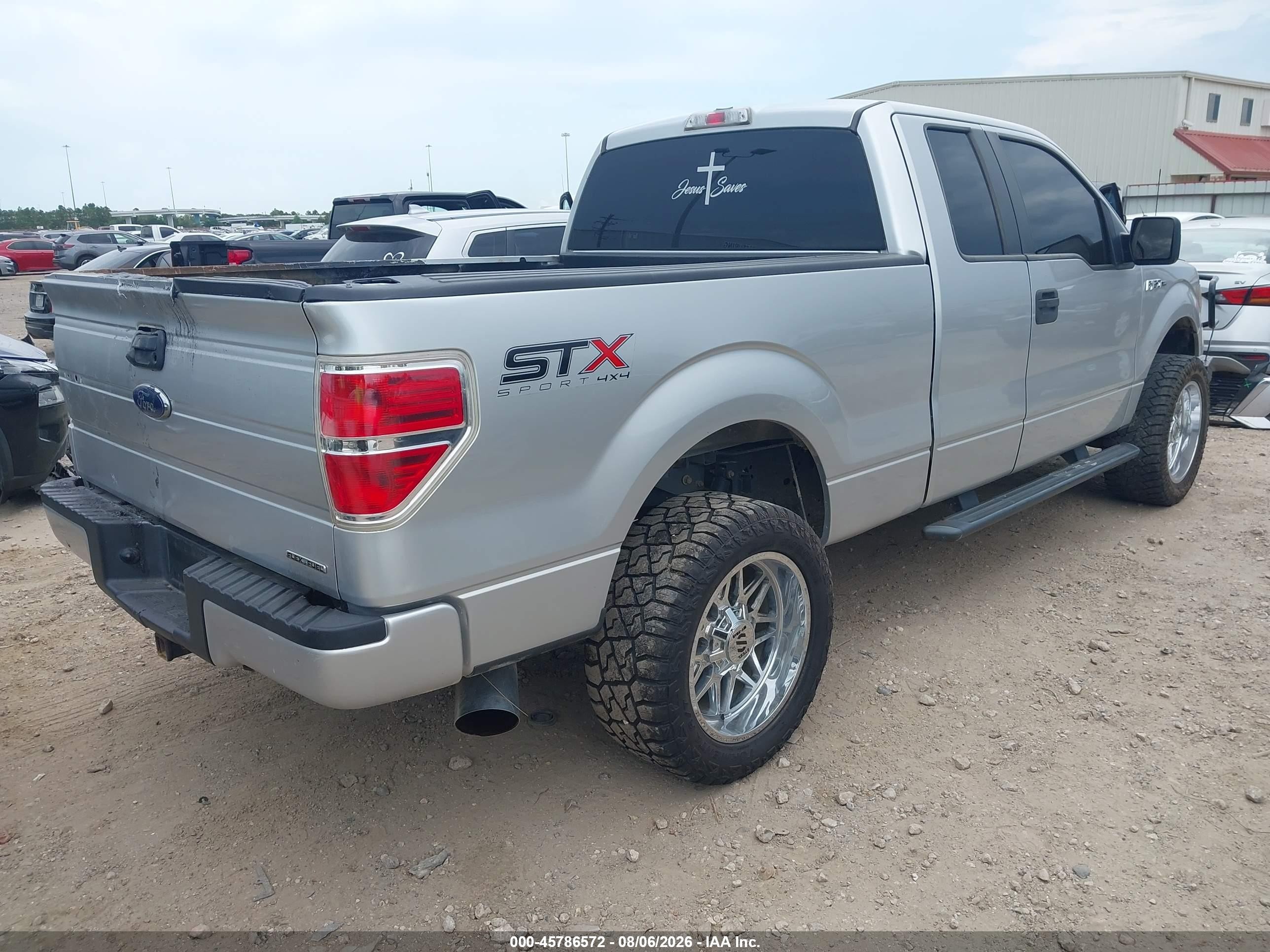 2014 Ford F-150 Stx Silver vin: 1FTFX1EF6EFC62280