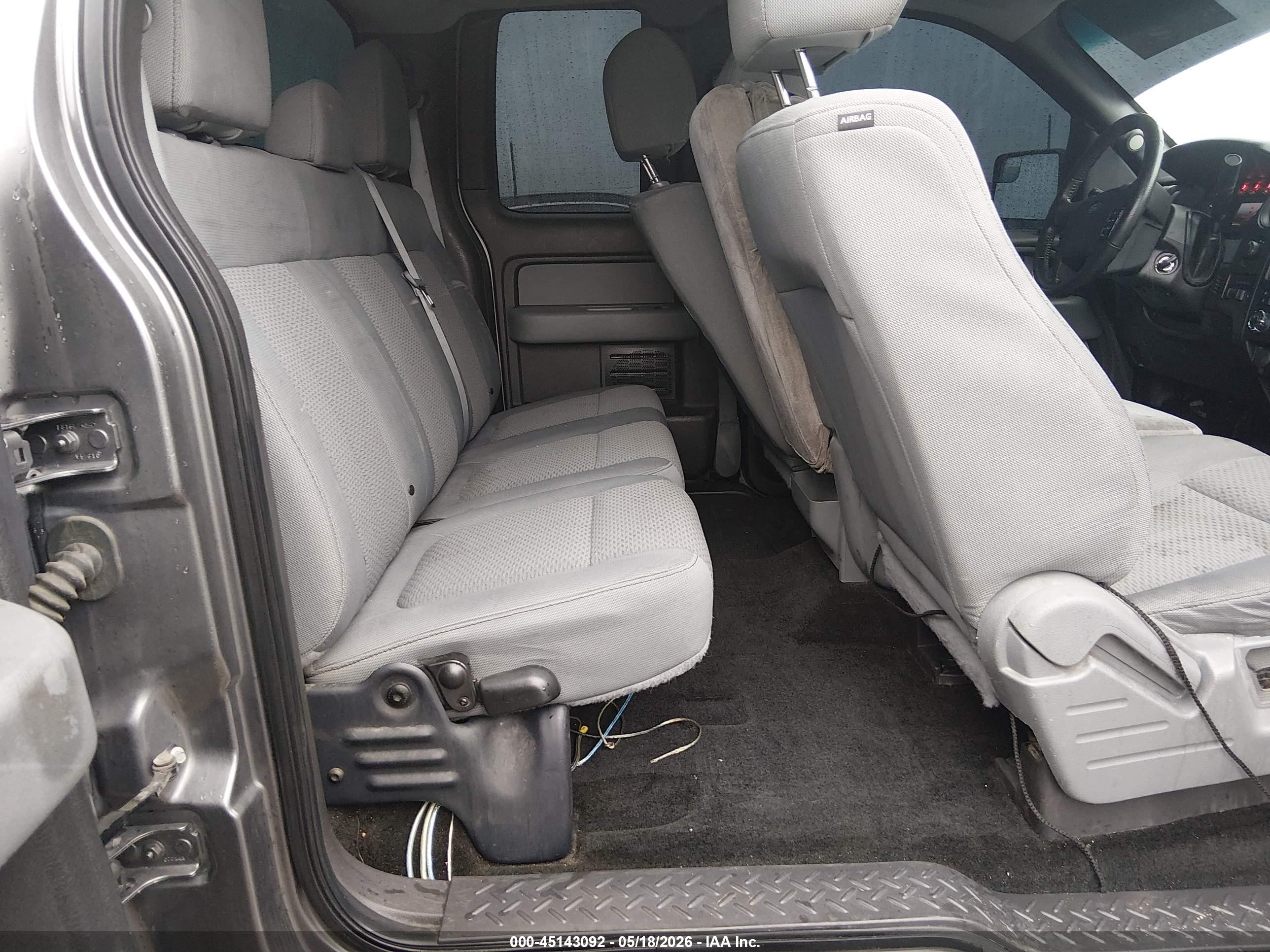 2014 Ford F-150 Stx Gray vin: 1FTFX1EF6EKE44195