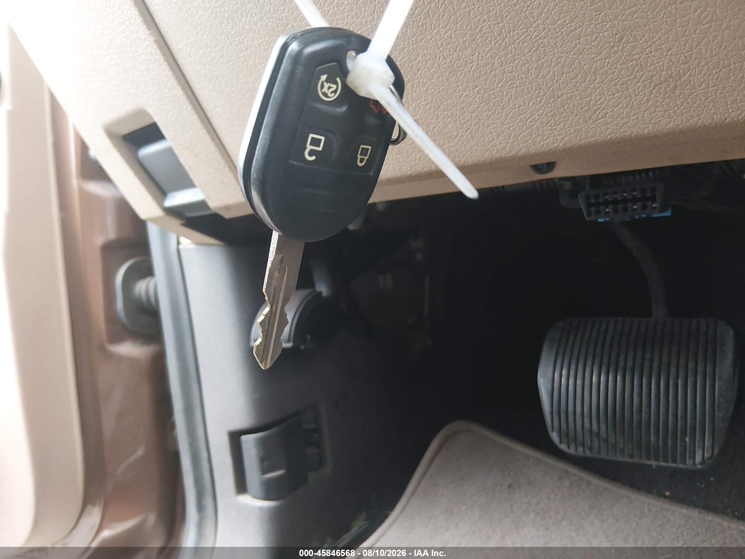 2011 Ford F-150 Lariat Brown vin: 1FTFX1EF7BFA47017