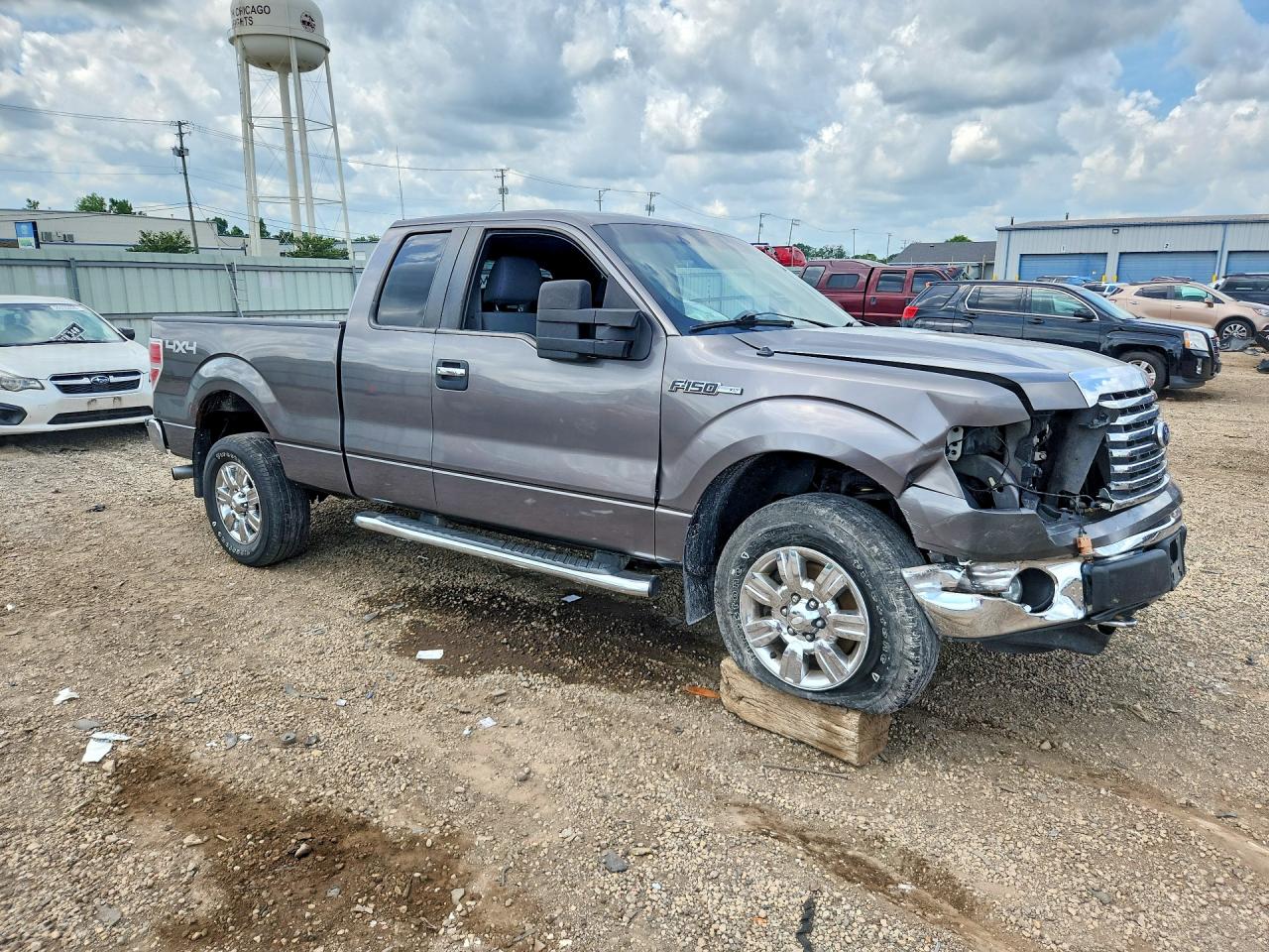 2011 Ford F150 Super Cab Серый vin: 1FTFX1EF7BFB00699