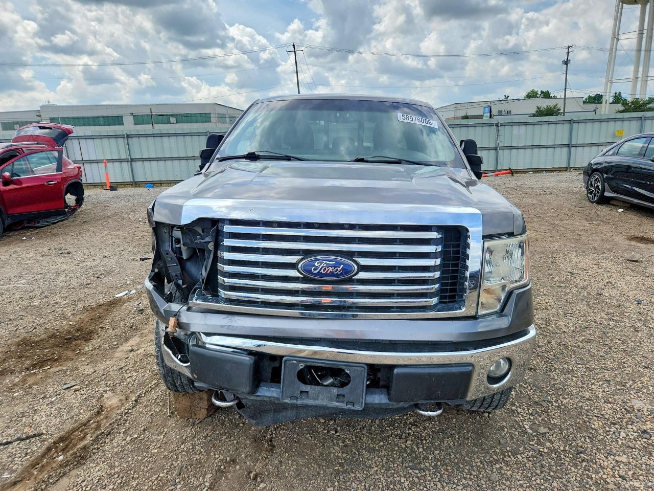 2011 Ford F150 Super Cab Серый vin: 1FTFX1EF7BFB00699