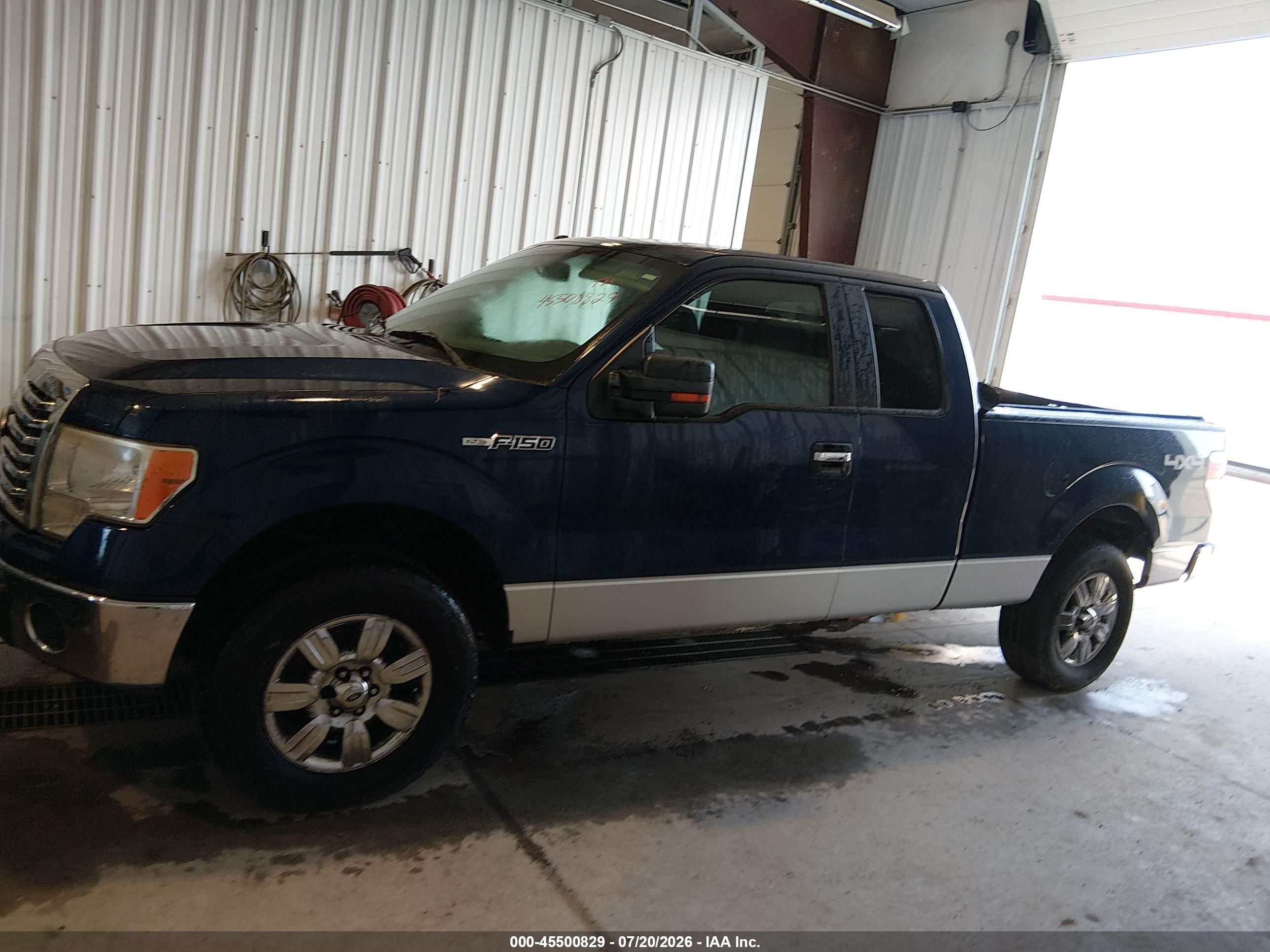 2011 Ford F-150 Xlt Blue vin: 1FTFX1EF7BFC48044