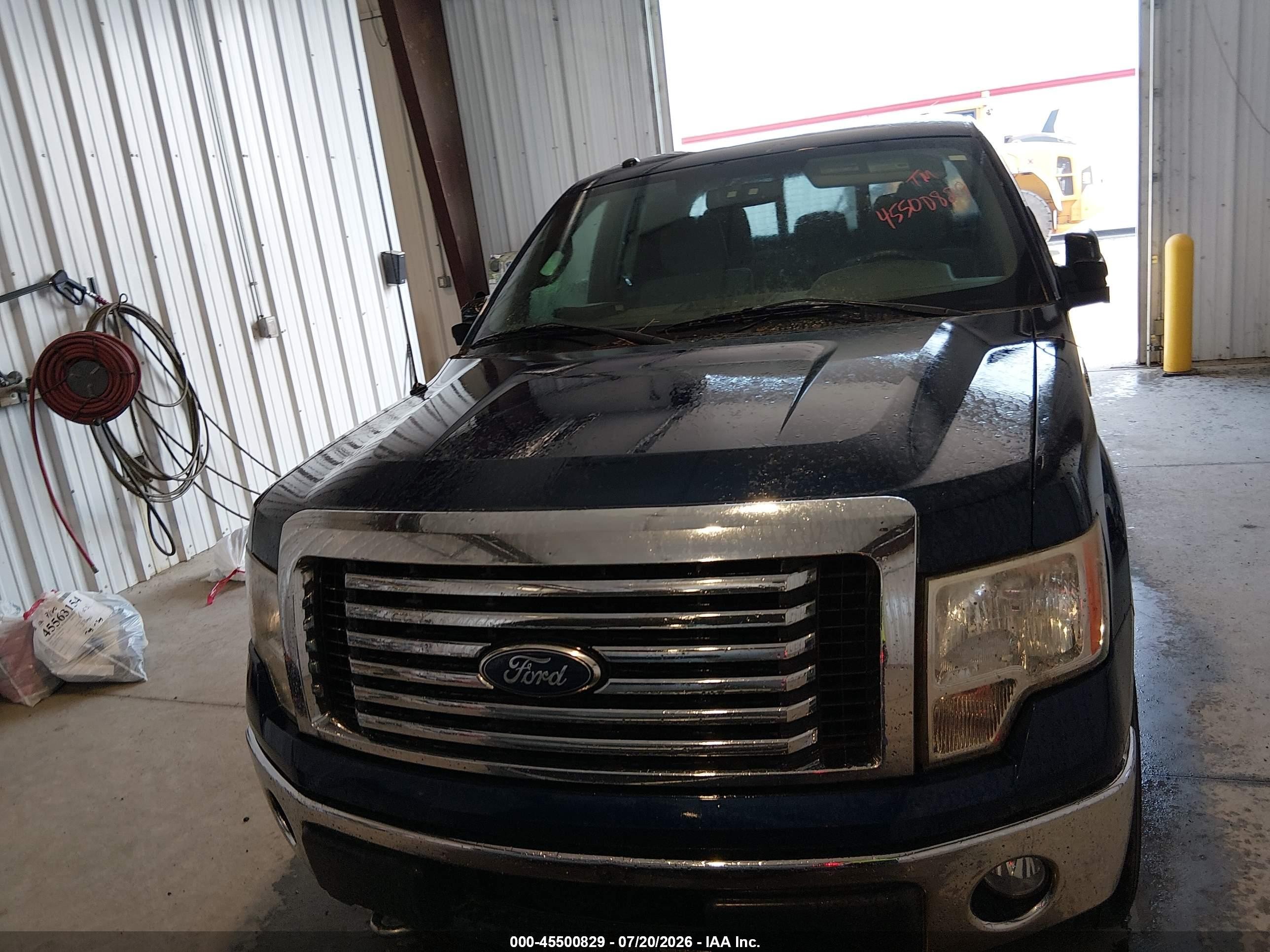 2011 Ford F-150 Xlt Blue vin: 1FTFX1EF7BFC48044