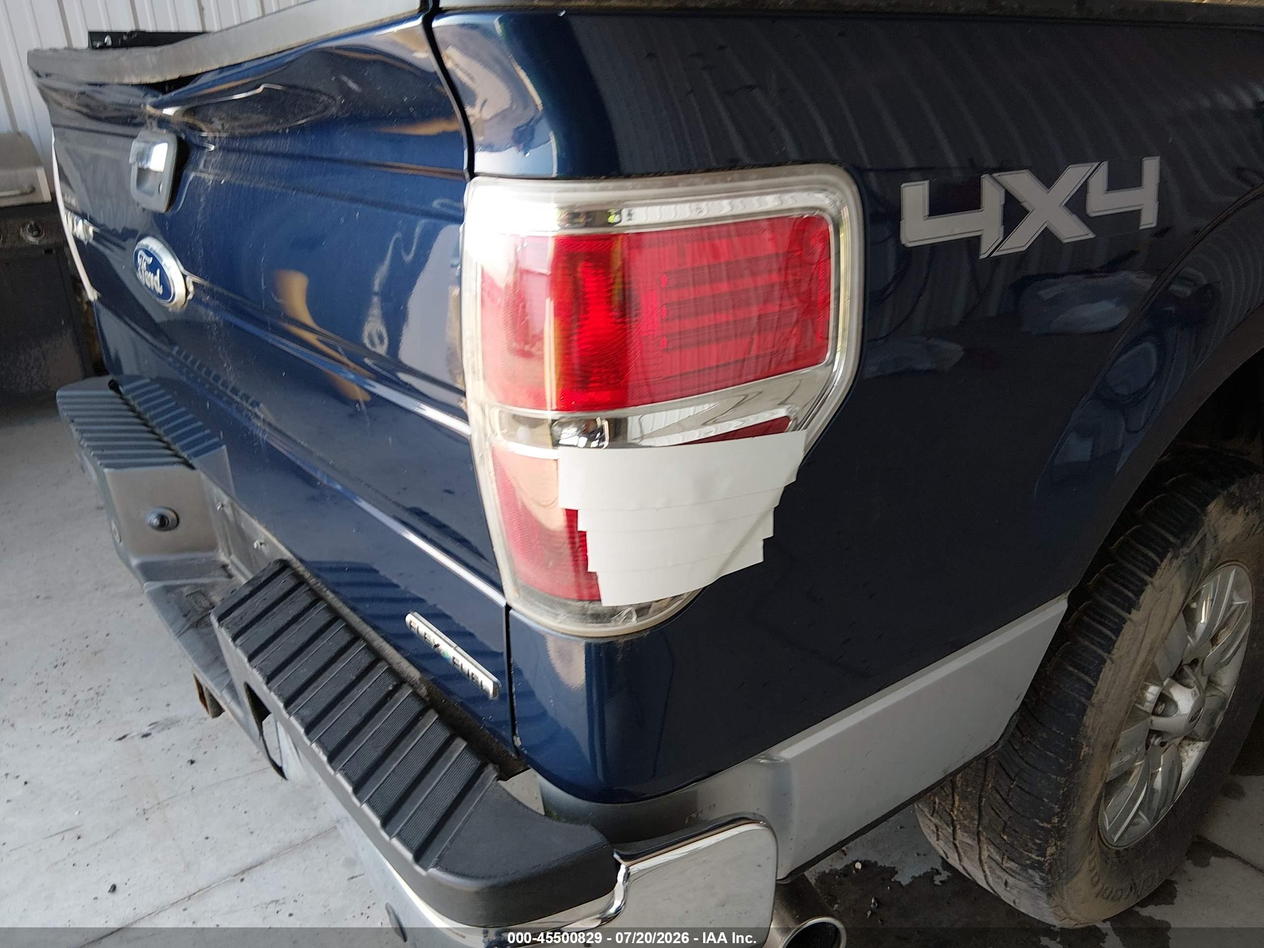 2011 Ford F-150 Xlt Blue vin: 1FTFX1EF7BFC48044