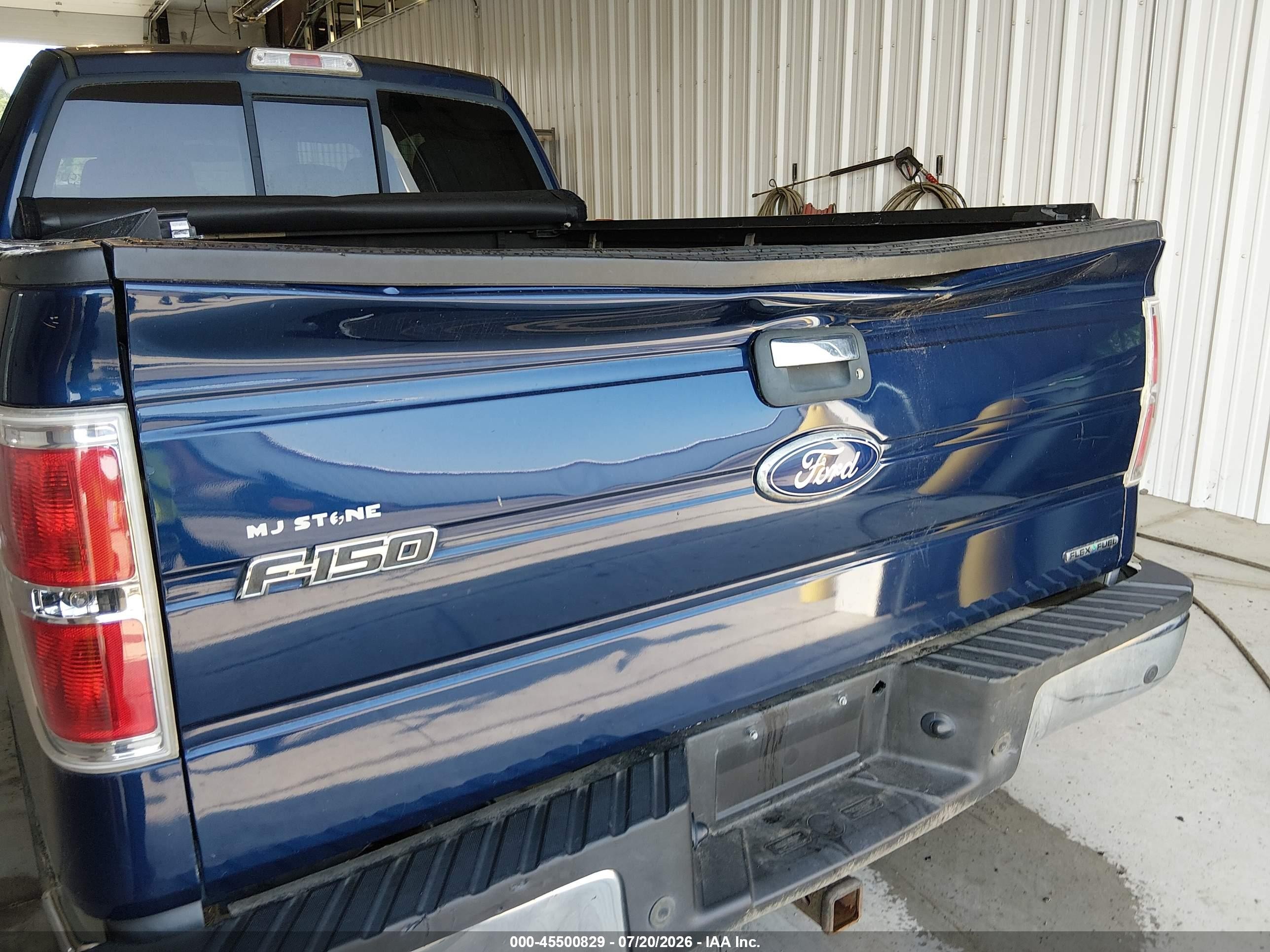 2011 Ford F-150 Xlt Blue vin: 1FTFX1EF7BFC48044