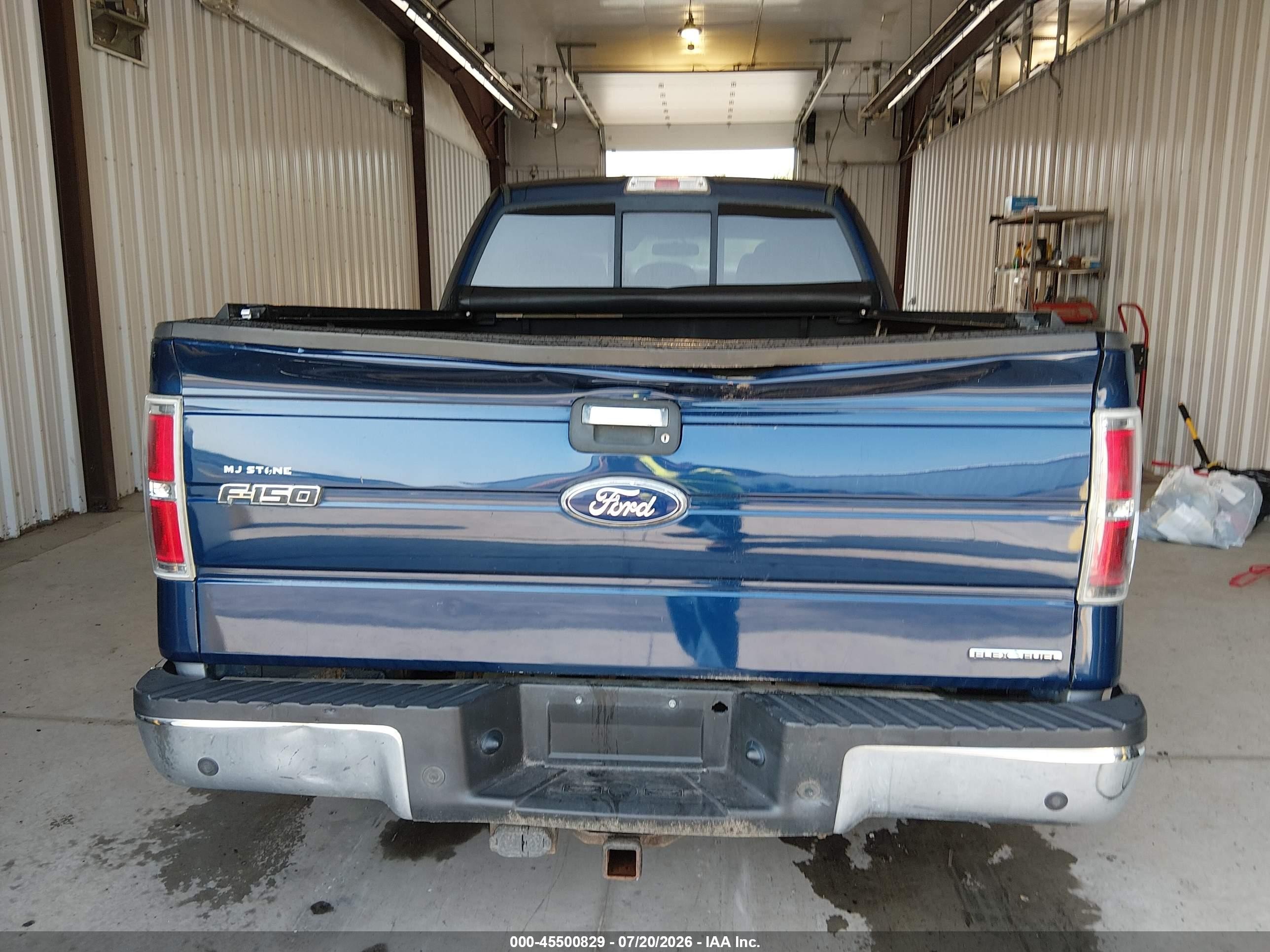 2011 Ford F-150 Xlt Blue vin: 1FTFX1EF7BFC48044