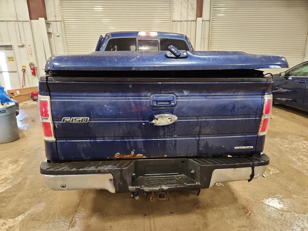 2011 Ford F150 Super Cab Blue vin: 1FTFX1EF7BKD56803