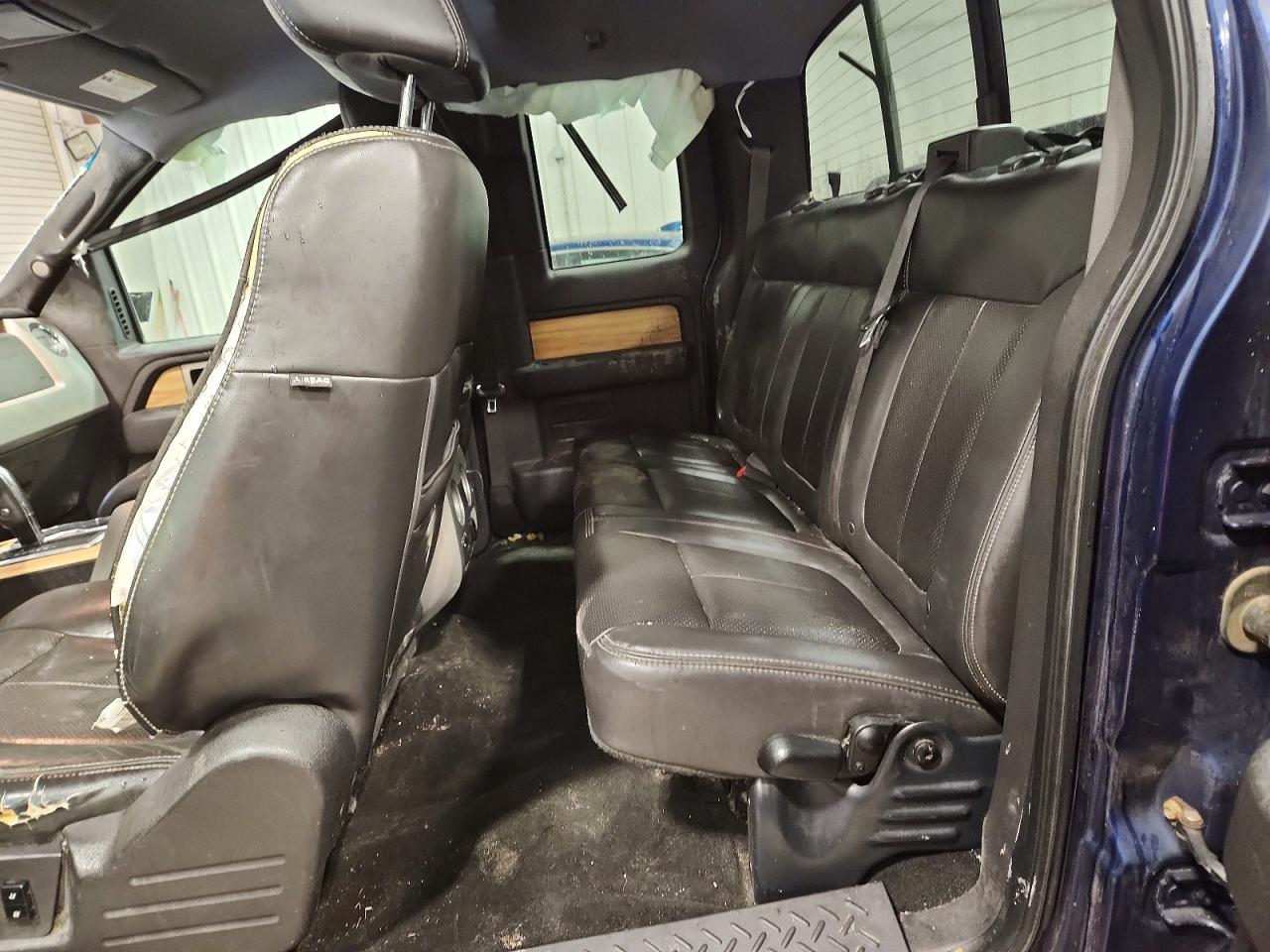 2011 Ford F150 Super Cab Blue vin: 1FTFX1EF7BKD56803