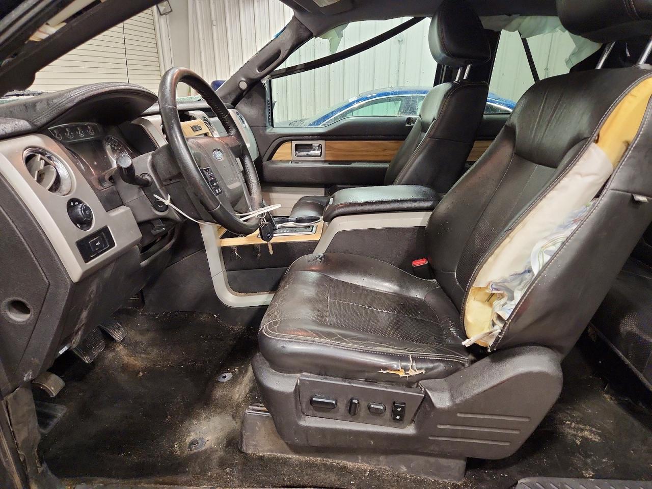 2011 Ford F150 Super Cab Blue vin: 1FTFX1EF7BKD56803
