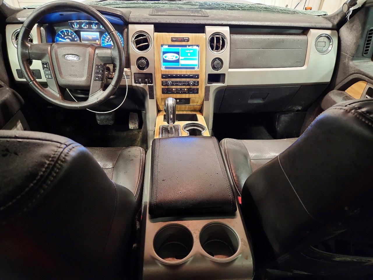 2011 Ford F150 Super Cab Blue vin: 1FTFX1EF7BKD56803