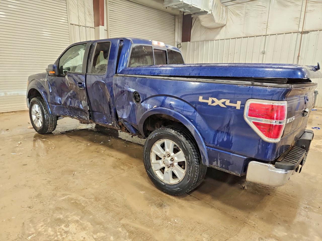 2011 Ford F150 Super Cab Blue vin: 1FTFX1EF7BKD56803