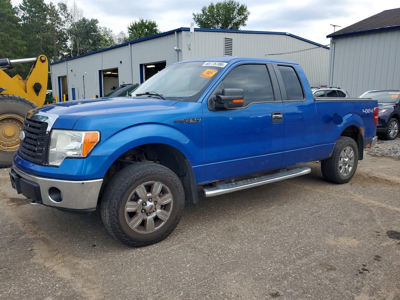 2011 Ford F150 Super Cab Blue vin: 1FTFX1EF7BKE21584