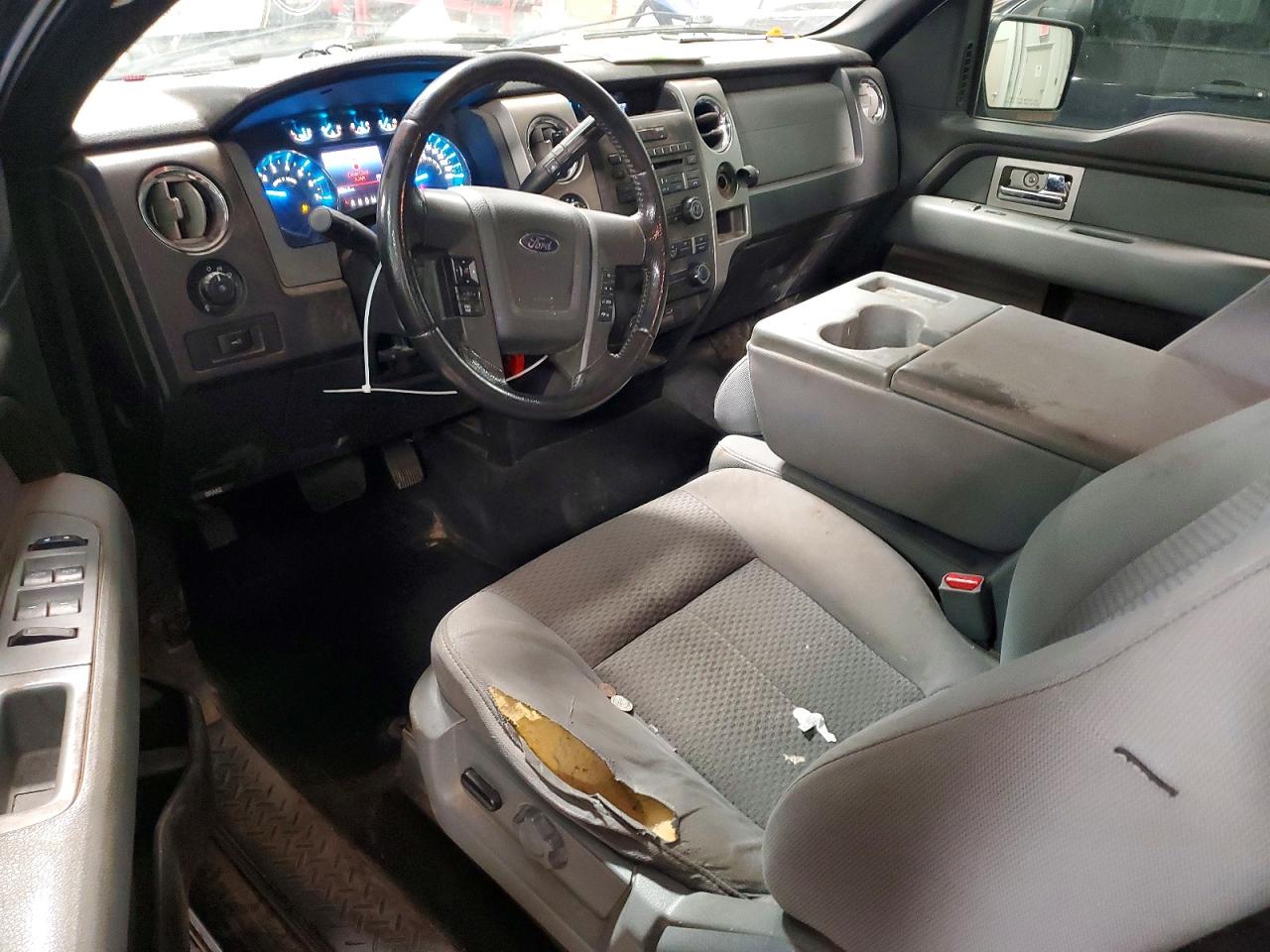 2011 Ford F150 Super Cab Blue vin: 1FTFX1EF7BKE21584