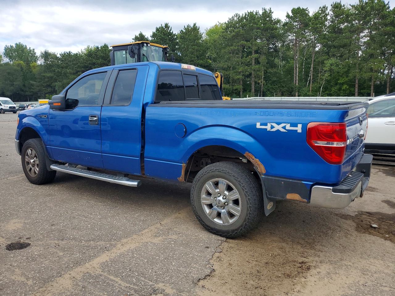 2011 Ford F150 Super Cab Blue vin: 1FTFX1EF7BKE21584