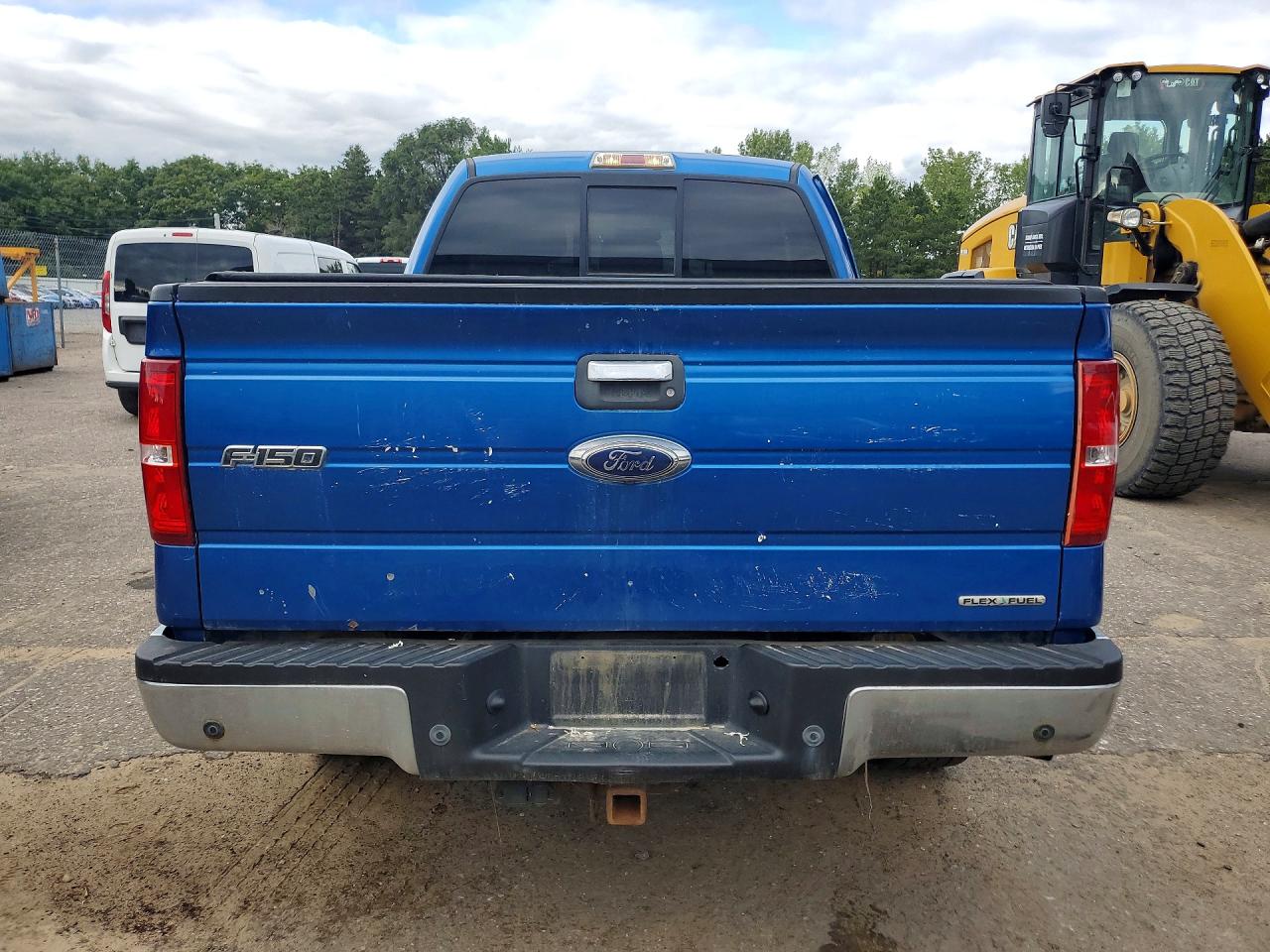 2011 Ford F150 Super Cab Blue vin: 1FTFX1EF7BKE21584