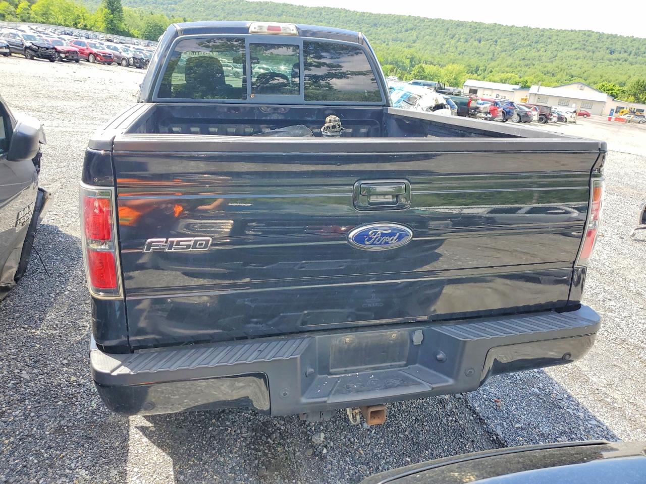 2012 Ford F150 Super Cab Black vin: 1FTFX1EF7CFA52137