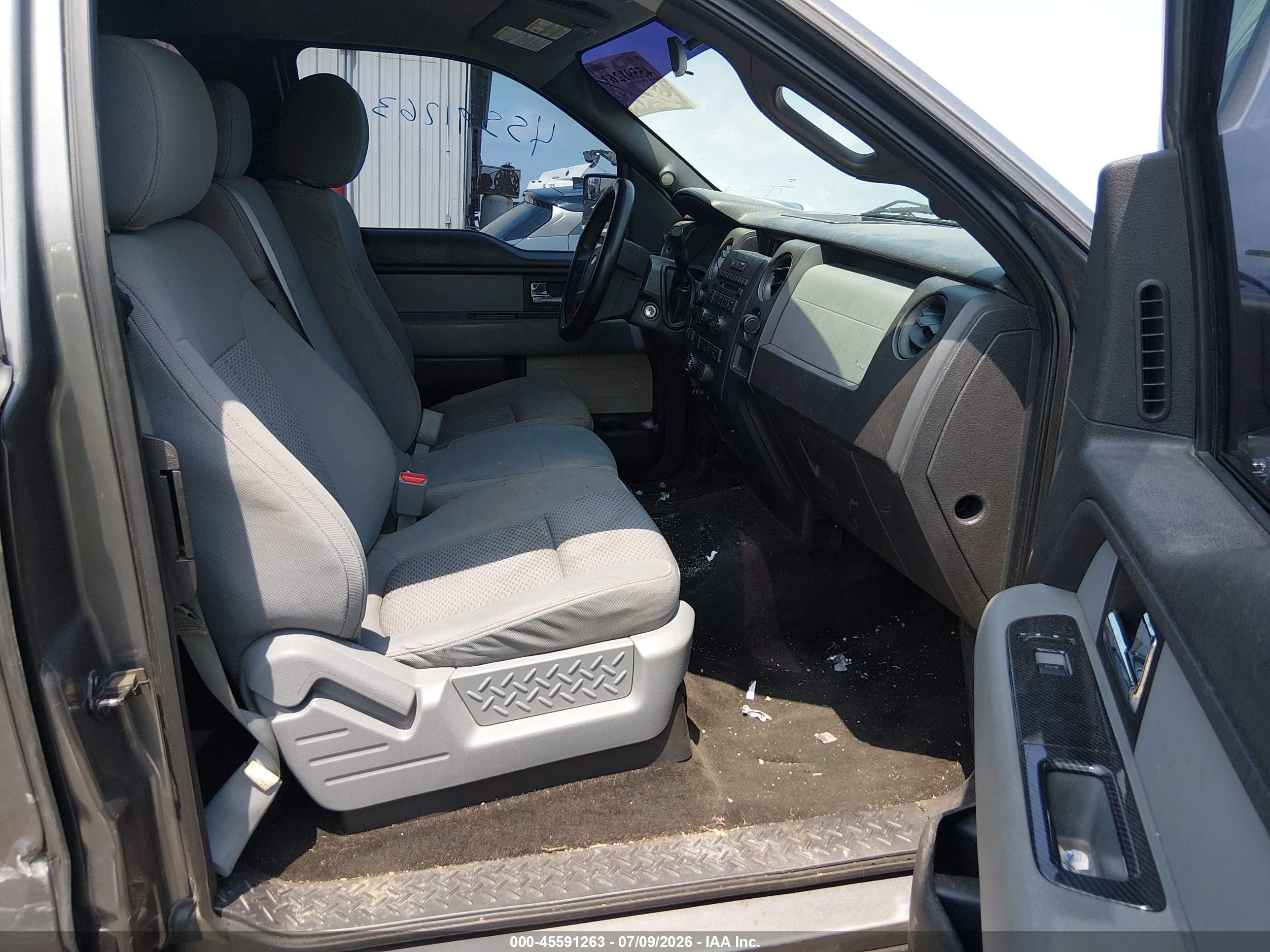 2012 Ford F-150 Stx Gray vin: 1FTFX1EF7CFA93772