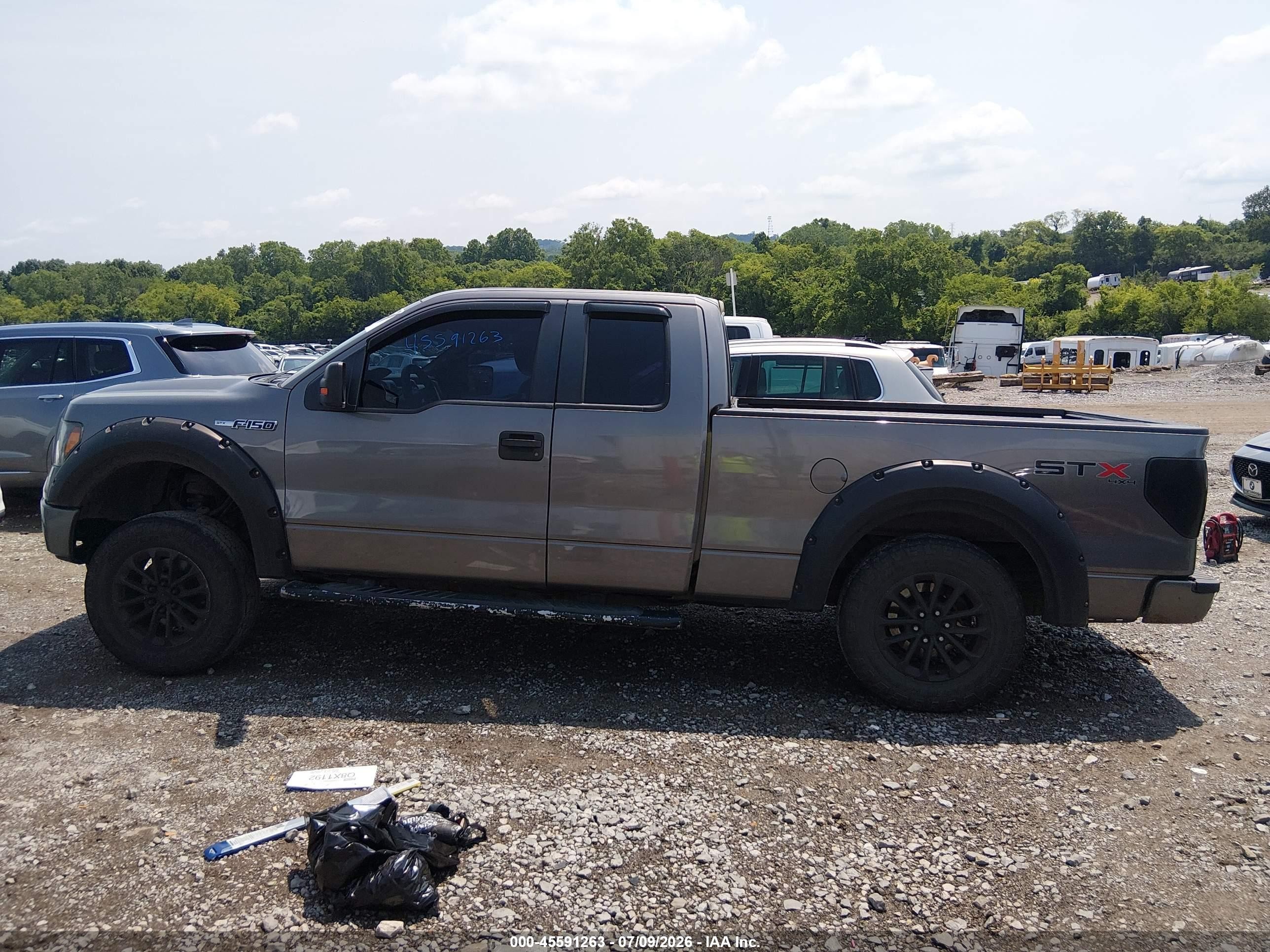 2012 Ford F-150 Stx Gray vin: 1FTFX1EF7CFA93772