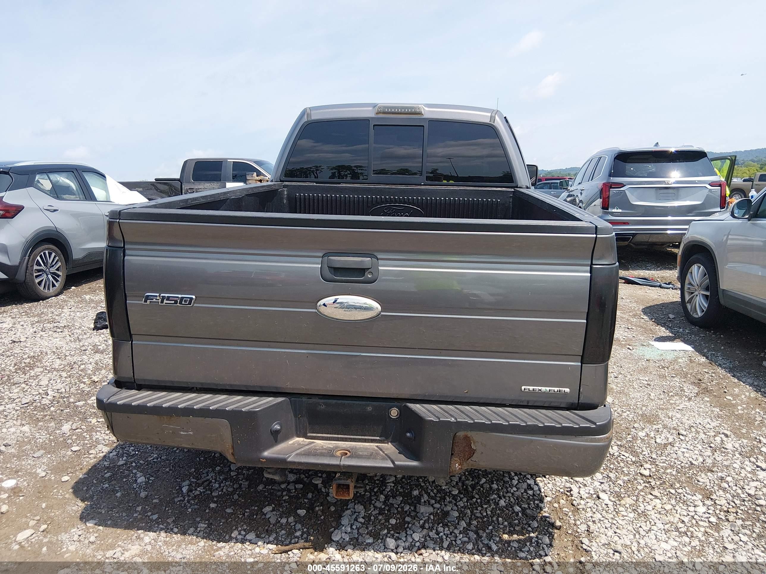 2012 Ford F-150 Stx Gray vin: 1FTFX1EF7CFA93772
