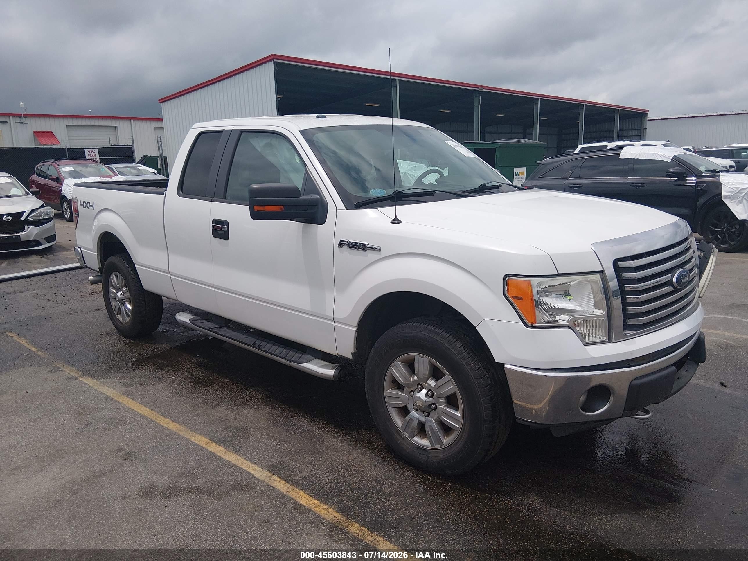 2012 Ford F-150 Xlt White vin: 1FTFX1EF7CFC88299