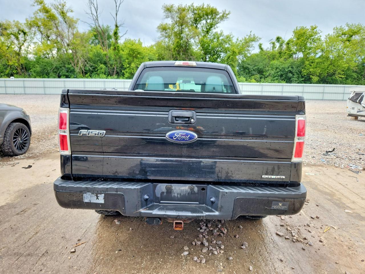 2012 Ford F150 Super Cab Black vin: 1FTFX1EF7CKE16709