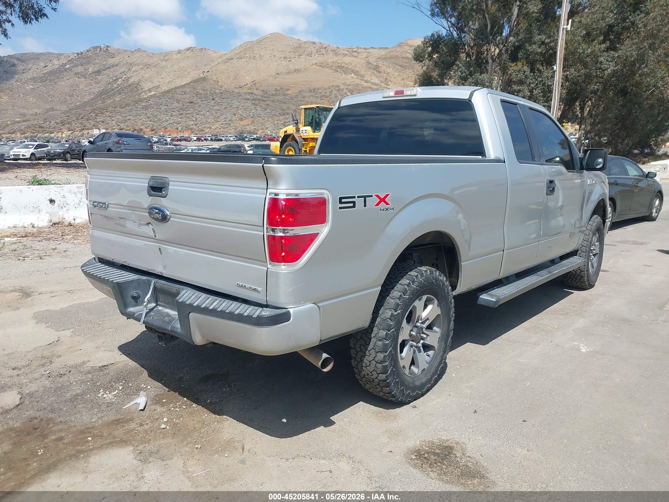2013 Ford F-150 Stx Silver vin: 1FTFX1EF7DFA50650