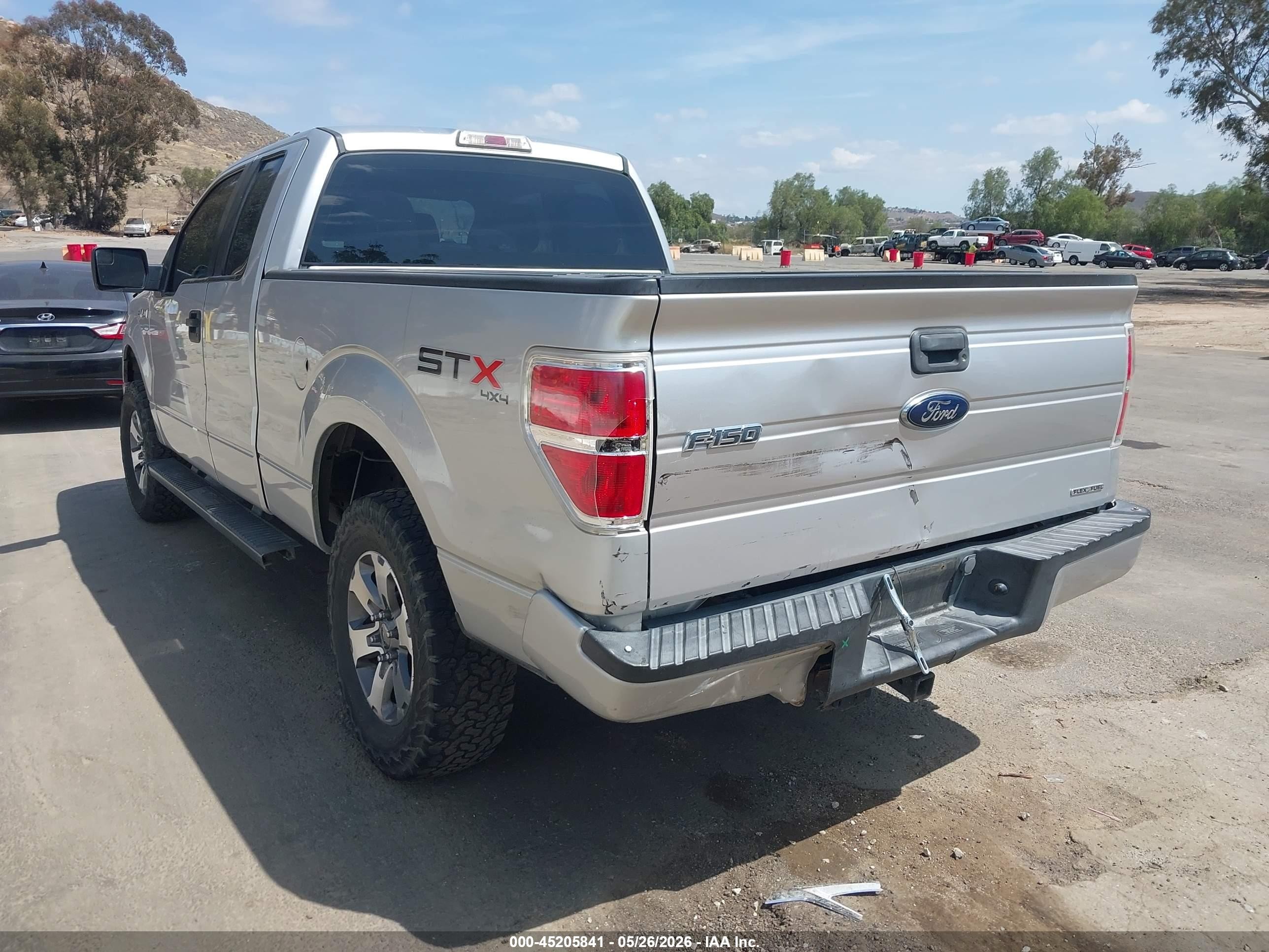 2013 Ford F-150 Stx Silver vin: 1FTFX1EF7DFA50650