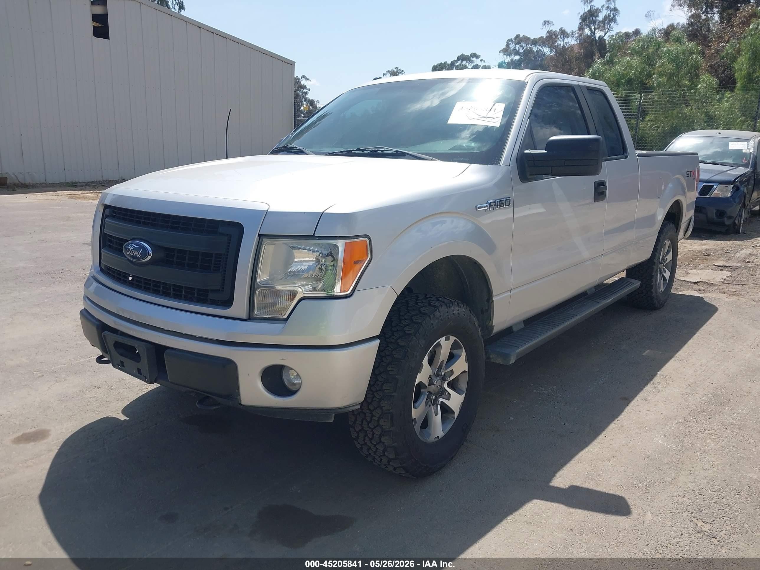 2013 Ford F-150 Stx Silver vin: 1FTFX1EF7DFA50650