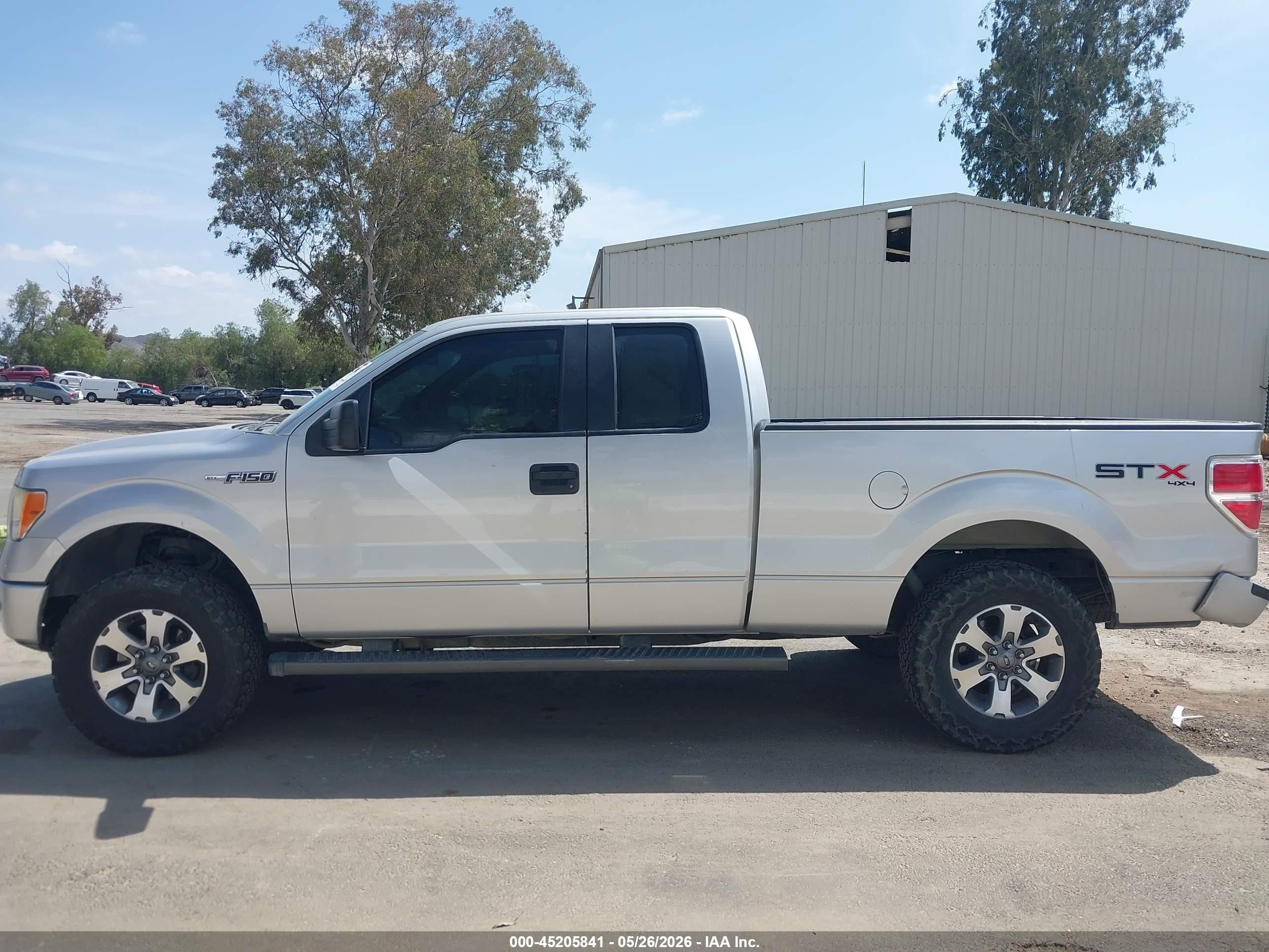 2013 Ford F-150 Stx Silver vin: 1FTFX1EF7DFA50650