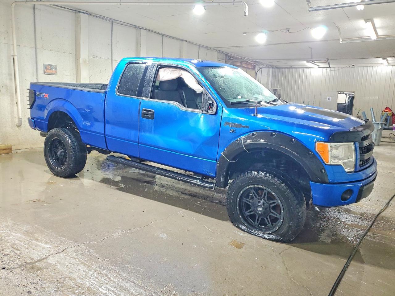 2013 Ford F150 Super Cab Синий vin: 1FTFX1EF7DFB80914