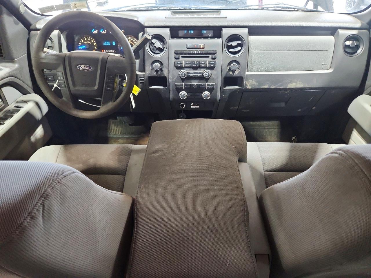 2013 Ford F150 Super Cab Black vin: 1FTFX1EF7DFD16460