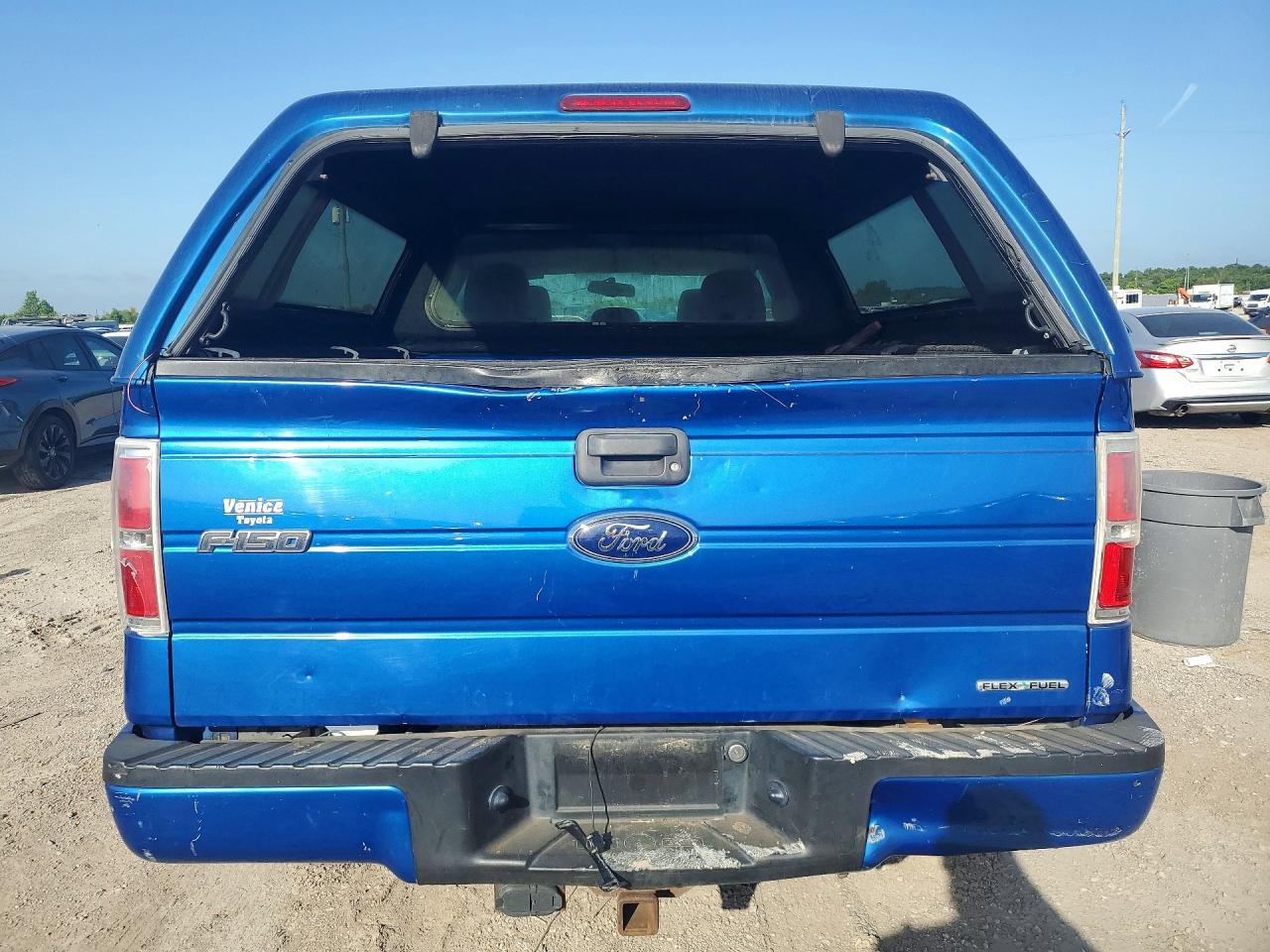 2013 Ford F150 Super Cab Blue vin: 1FTFX1EF7DFD53699